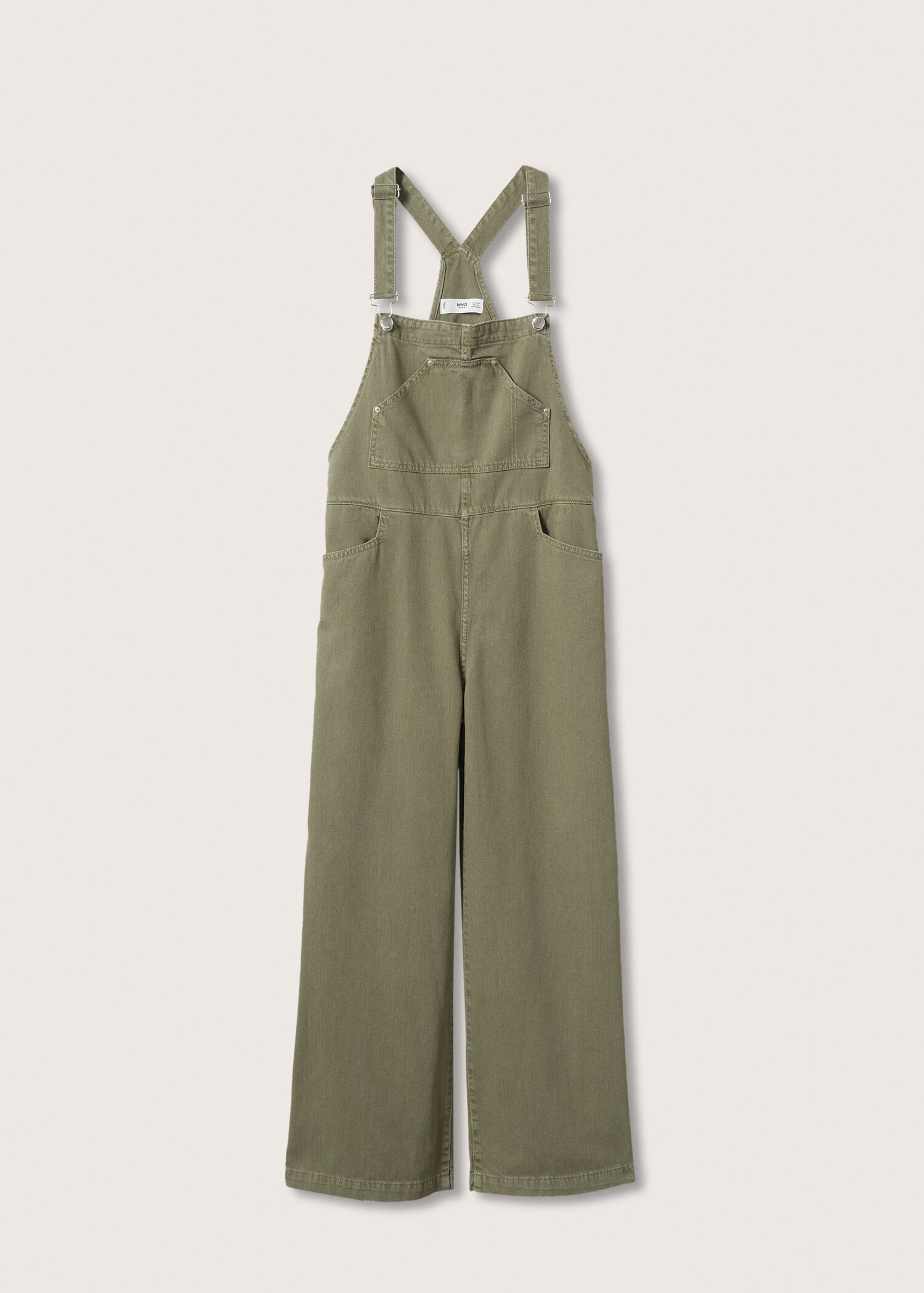 Peto denim Wideleg - Artículo sin modelo