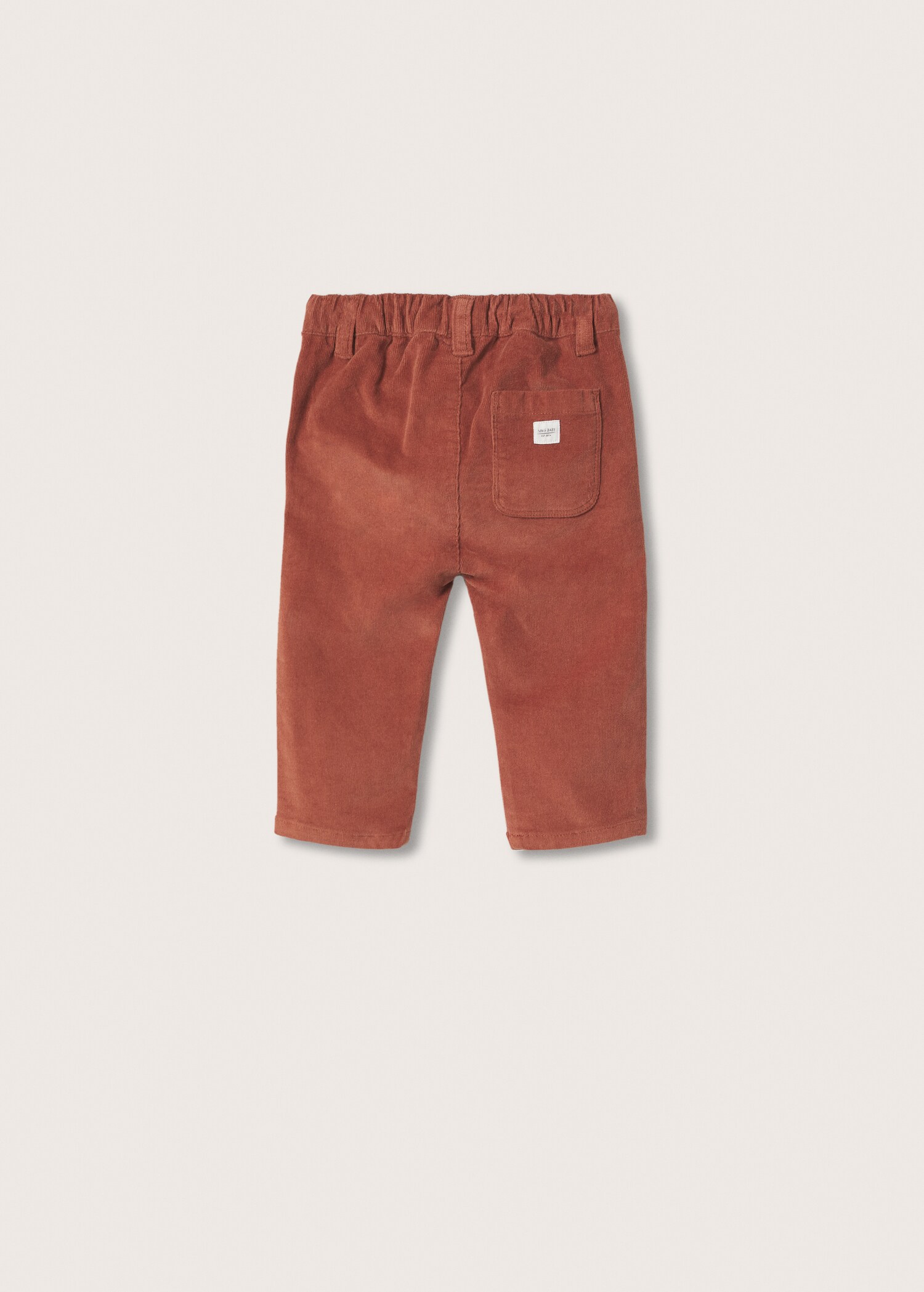 Pantalón micropana - Reverso del artículo
