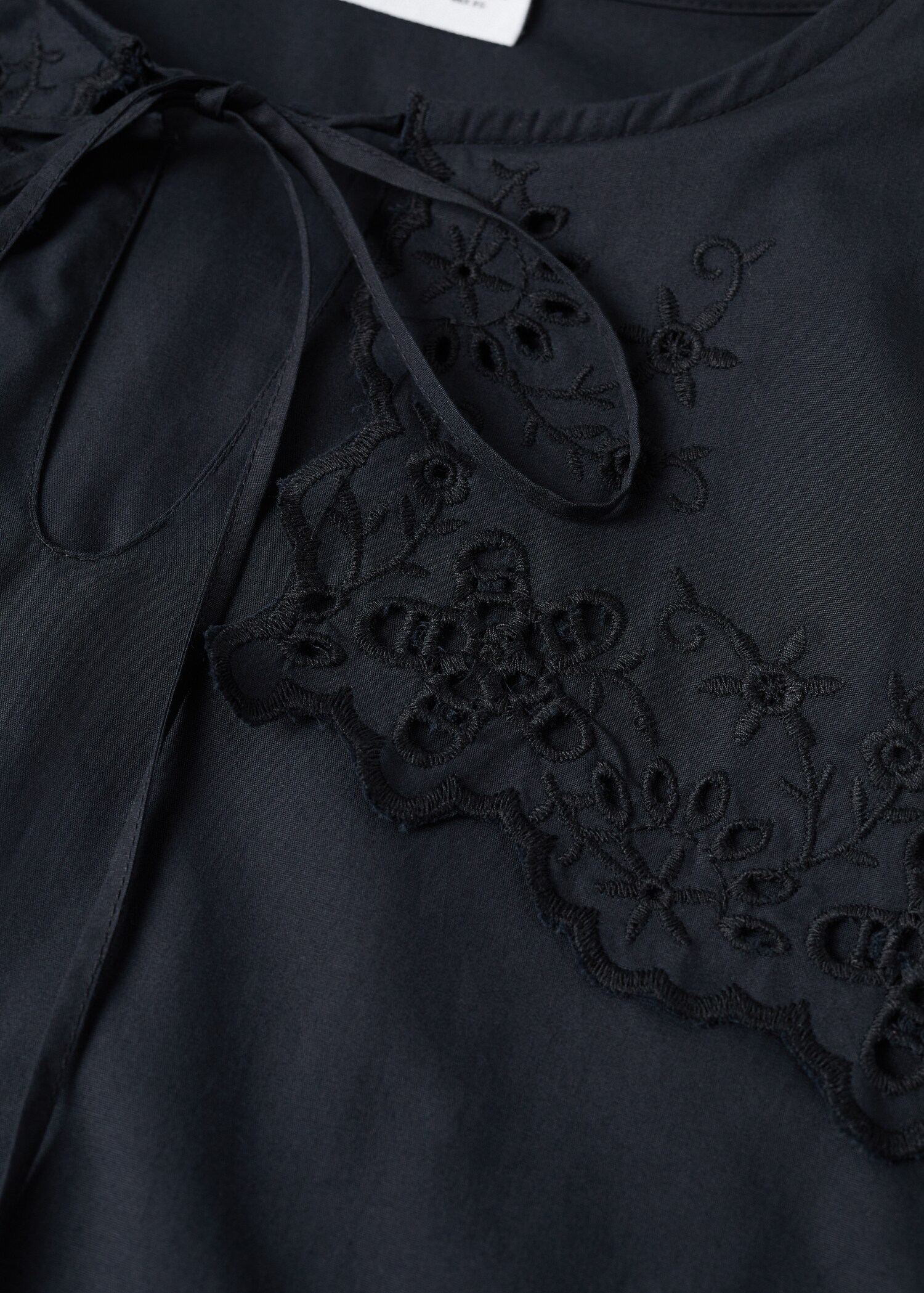 Frill cotton dress - Details of the article 8
