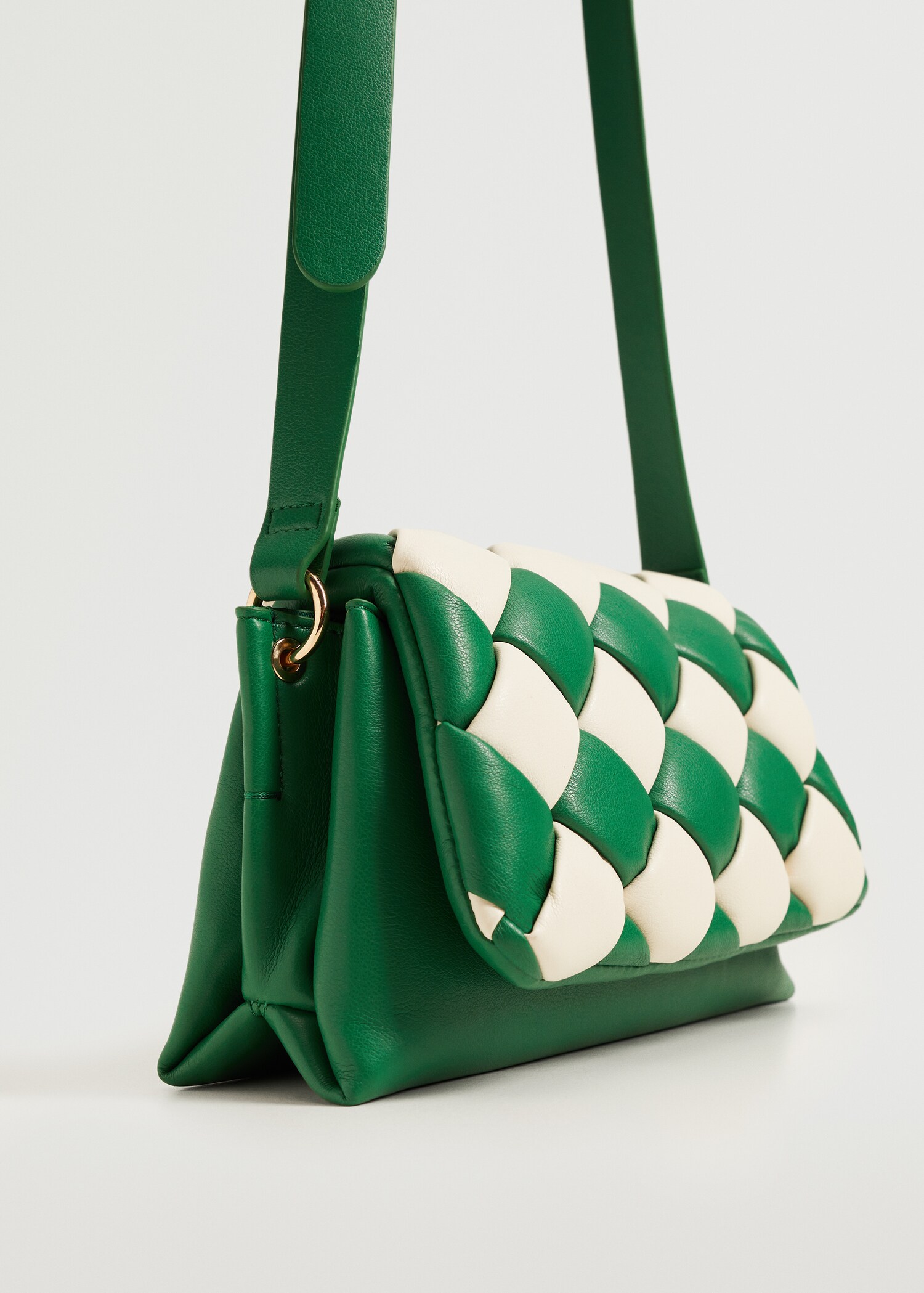 Bolso acolchado bicolor - Plano medio