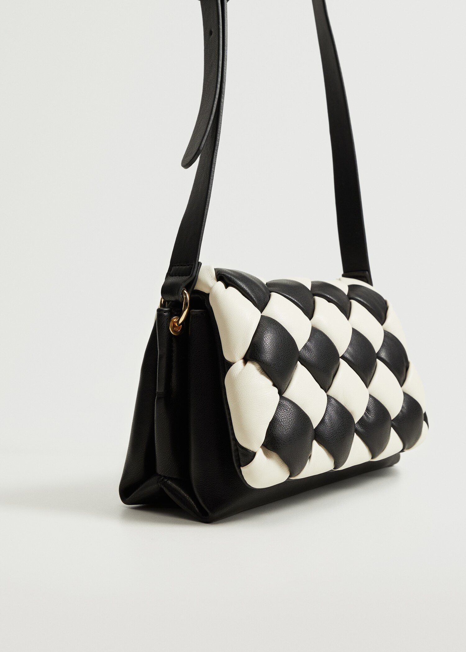 Bolso acolchado bicolor - Plano medio