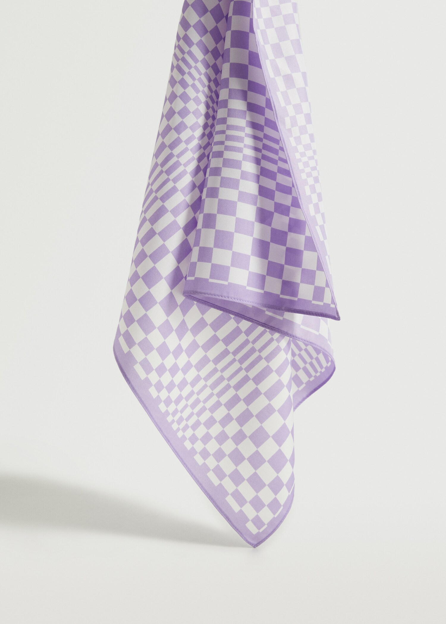 Pañuelo estampado cuadros - Detalle del artículo 3
