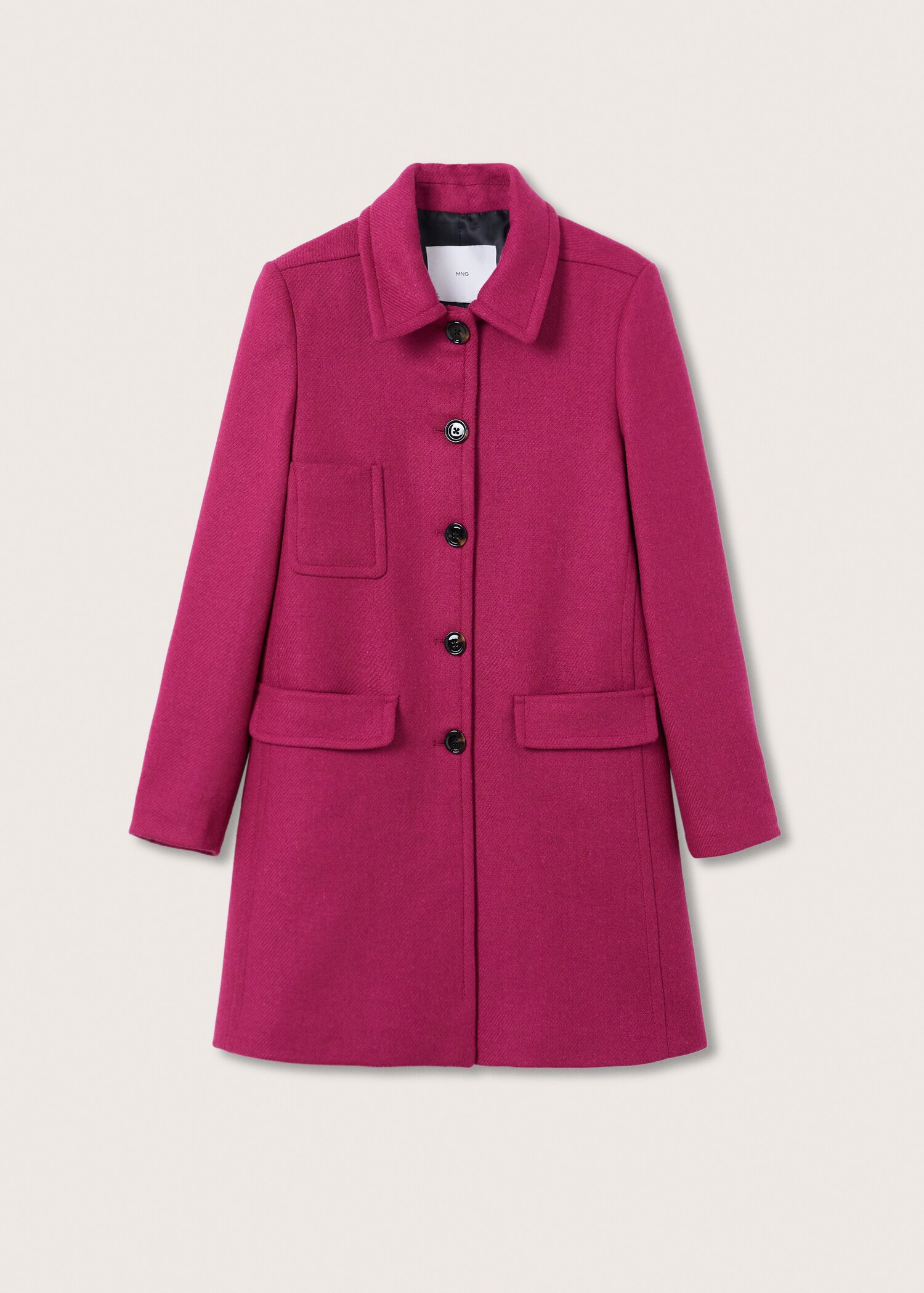 Manteau laine poches - Article sans modèle