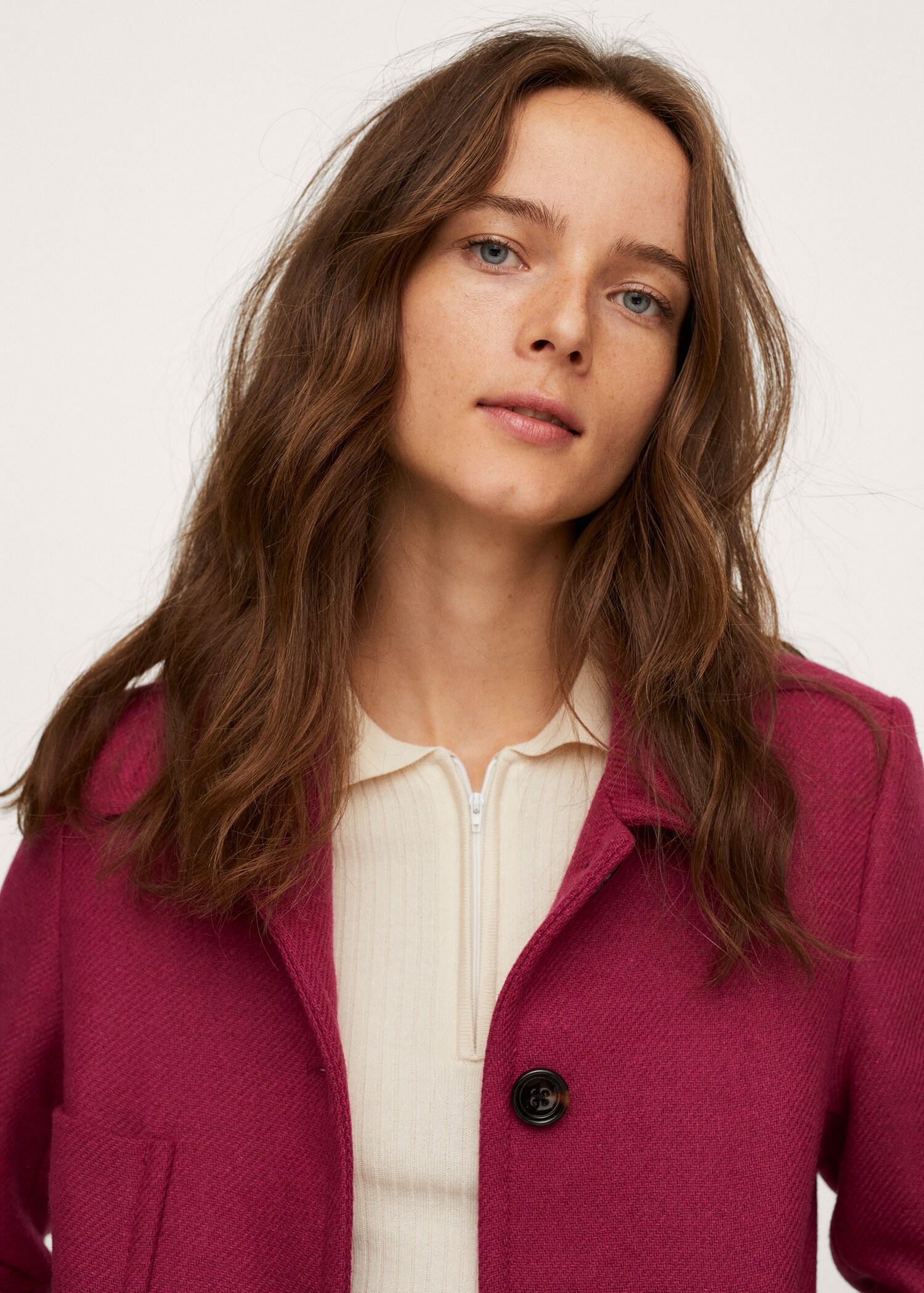 Manteau laine poches - Détail de l'article 1