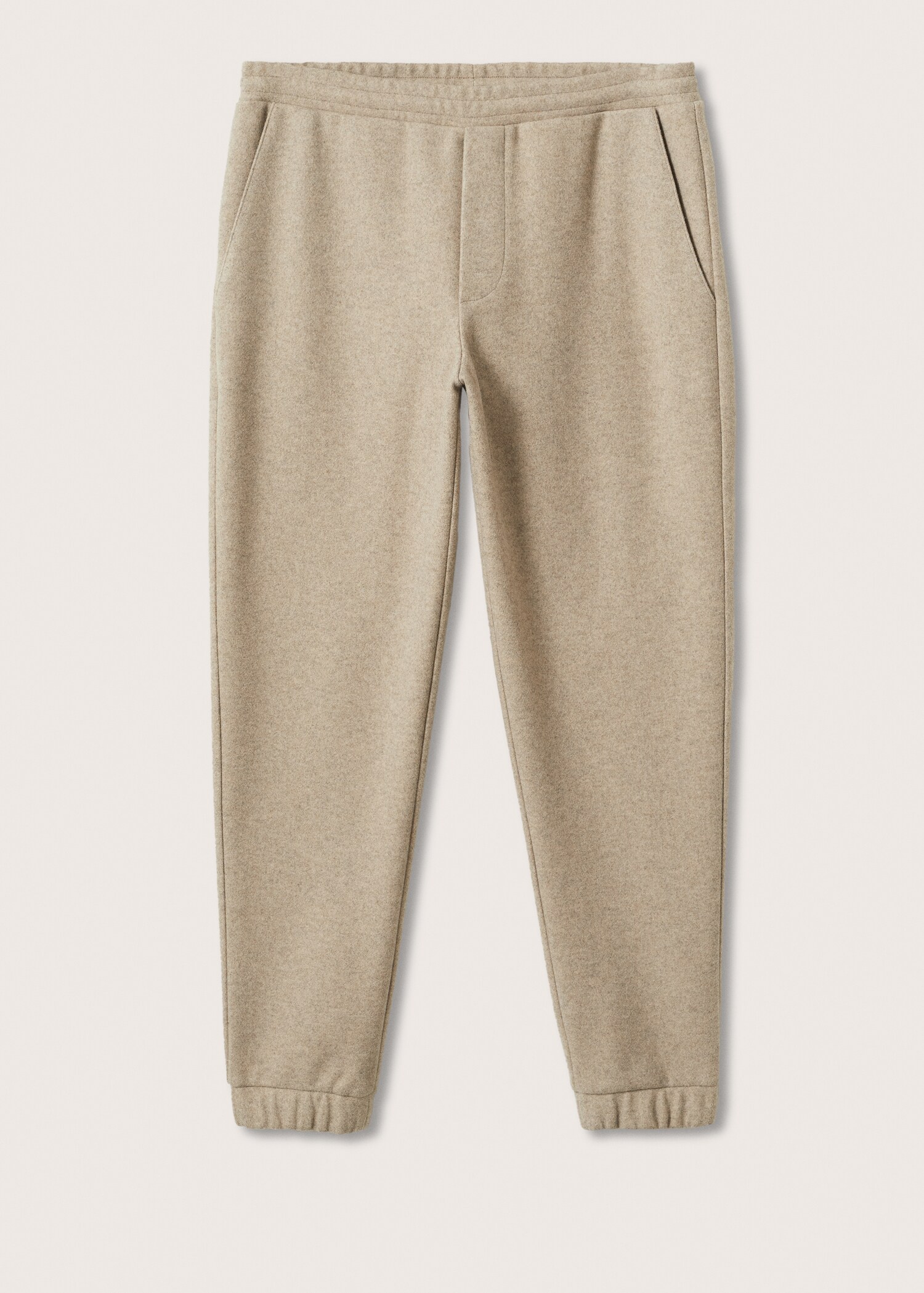 Kalhoty jogger s texturou - Zboží bez modelu