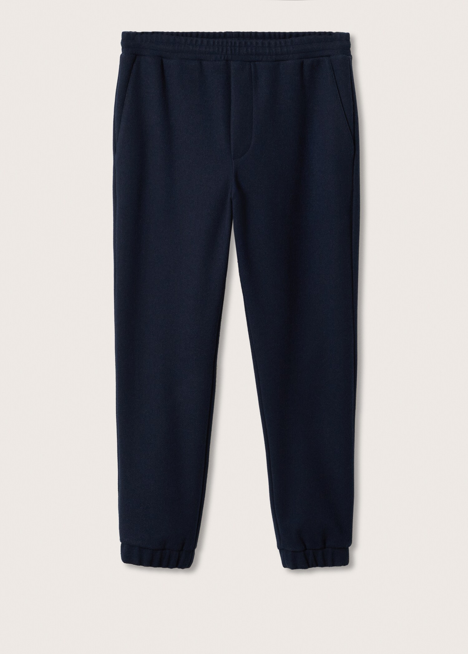 Kalhoty jogger s texturou - Zboží bez modelu