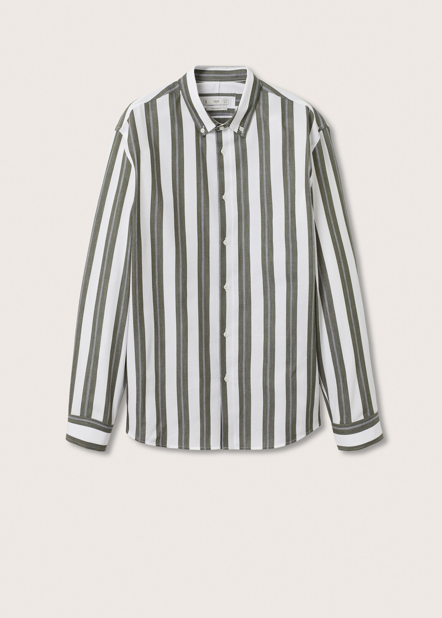 Camisa vestir regular fit ratlles - Article sense model