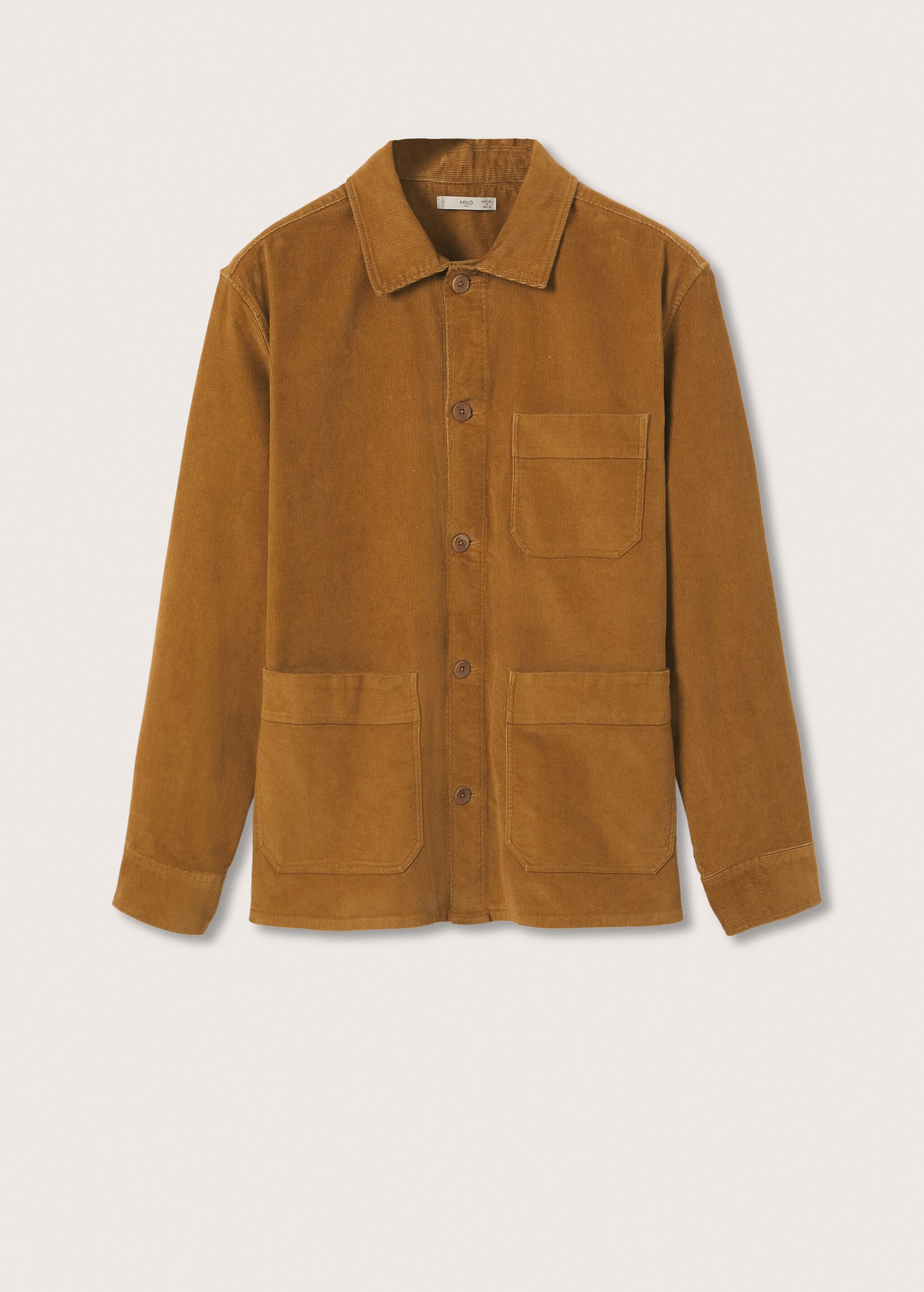 Worker corduroy overshirt - Article without model
