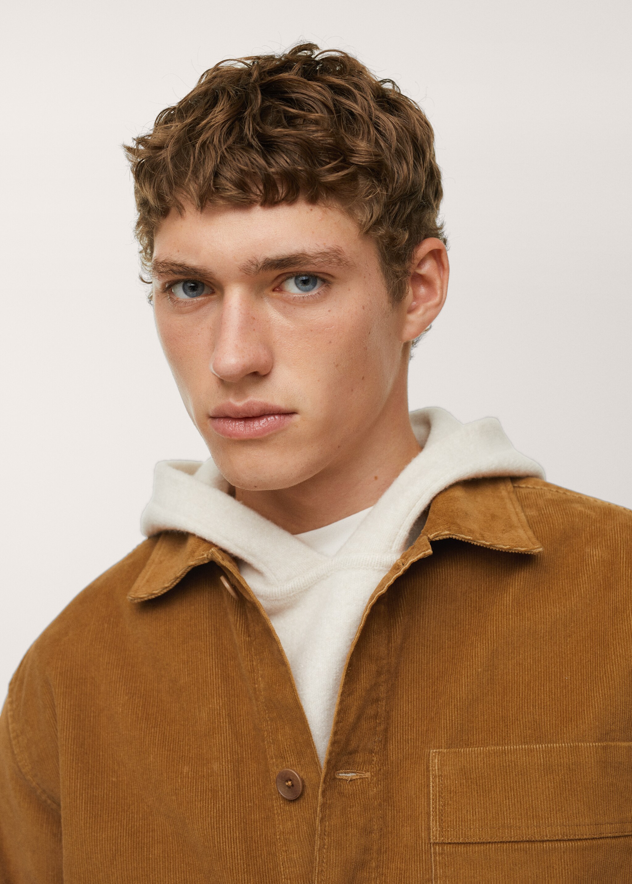 Worker corduroy overshirt - Details of the article 2