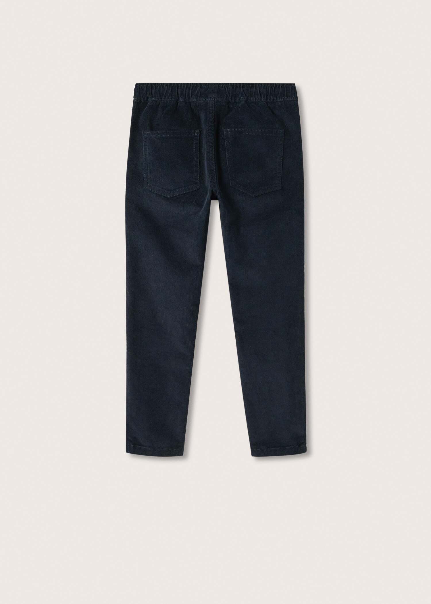 Pantalón pana cintura elástica - Reverso del artículo