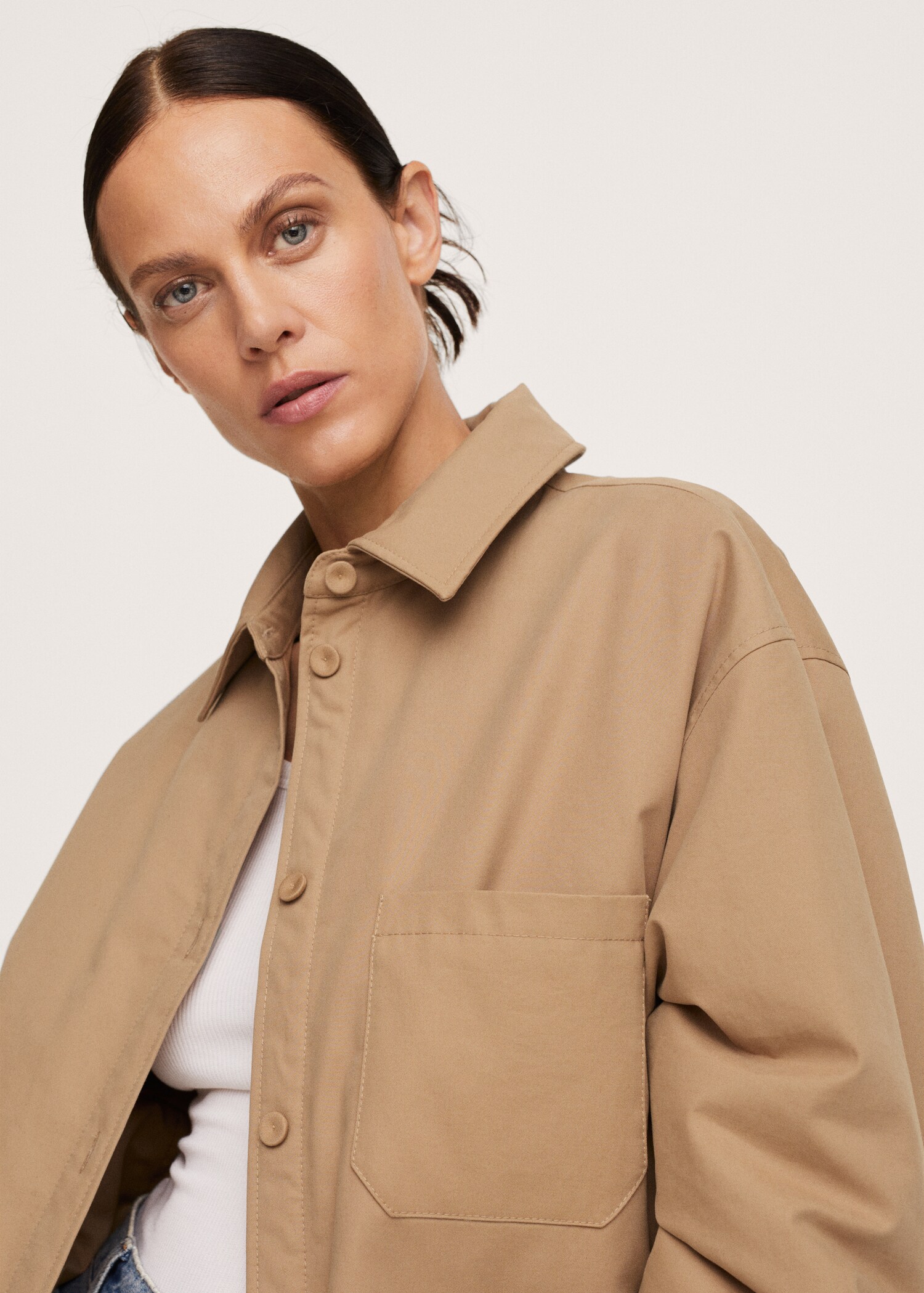 Sobrecamisa oversize bolsillos - Detalle del artículo 1