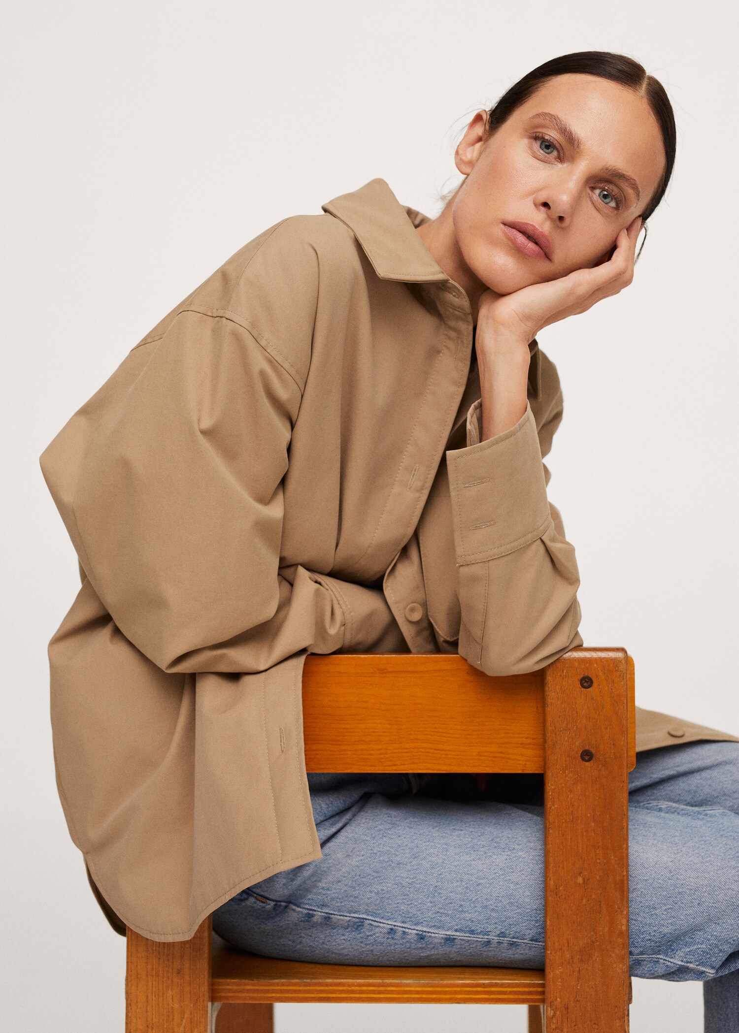 Sobrecamisa oversize bolsillos - Detalle del artículo 2