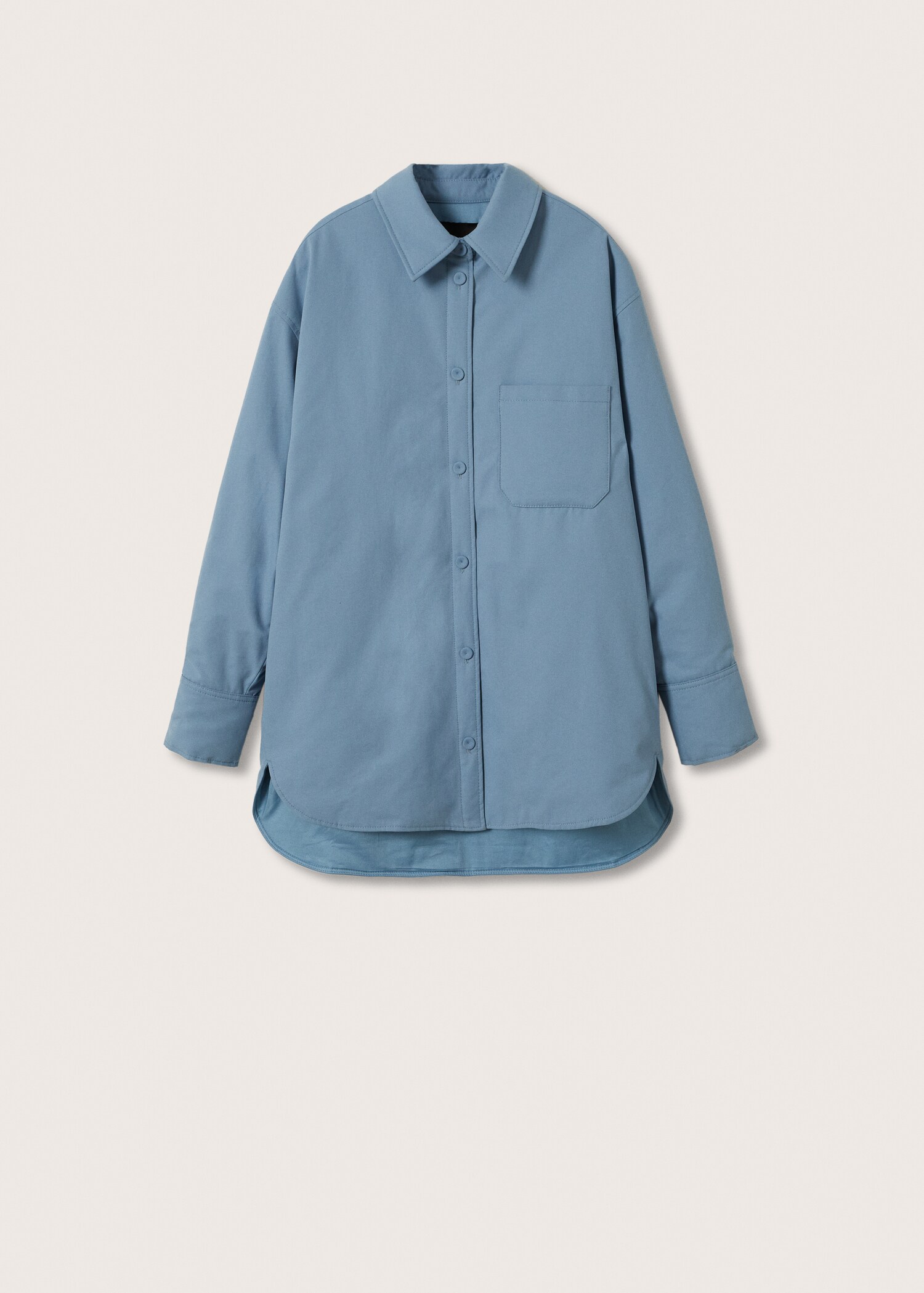 Oversized Overshirt mit Taschen - Artikel ohne Model