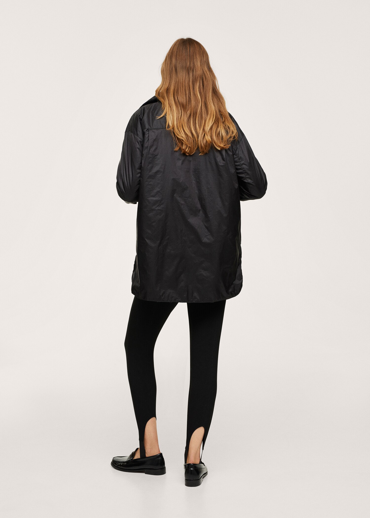 Chaqueta acolchada solapas - Reverso del artículo