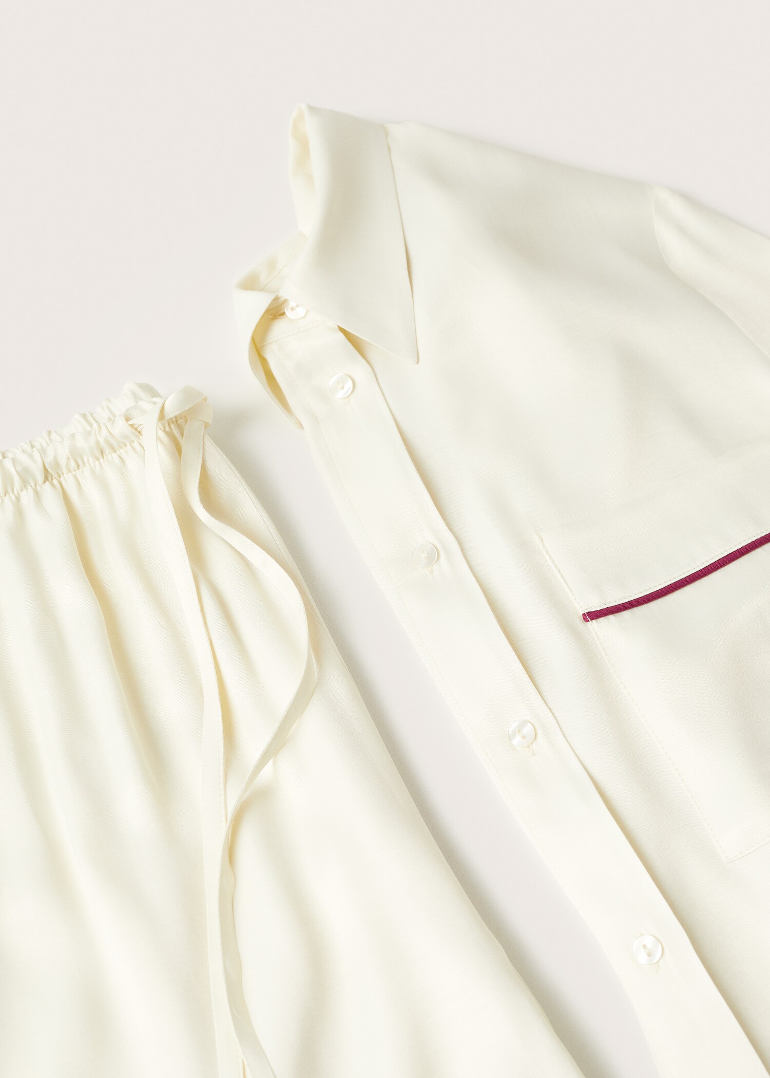 Pantalón pijama satinado - Detalle del artículo 8
