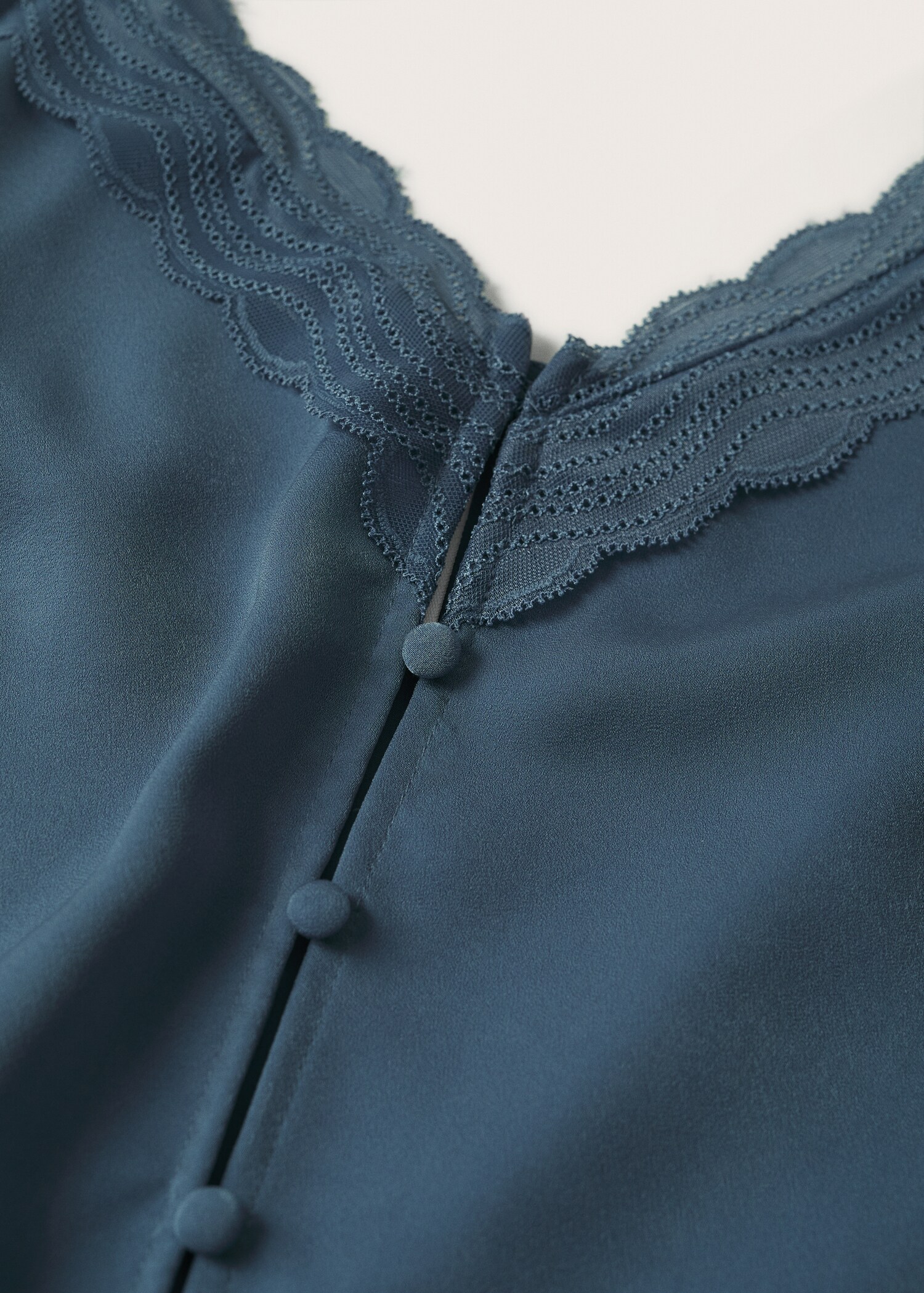 Top prádlového stylu na knoflíky - Detail zboží 8