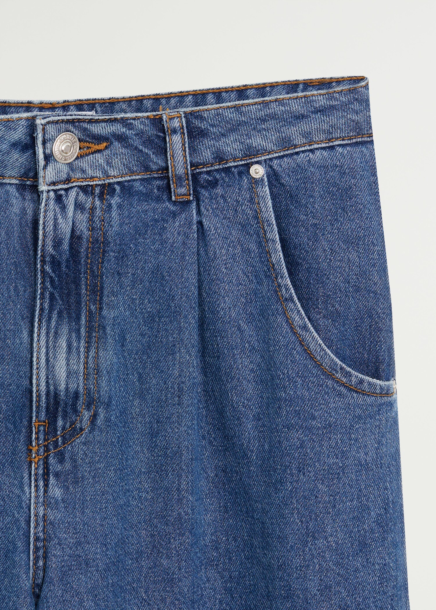 Džíny slouchy se záševky - Detail zboží 8