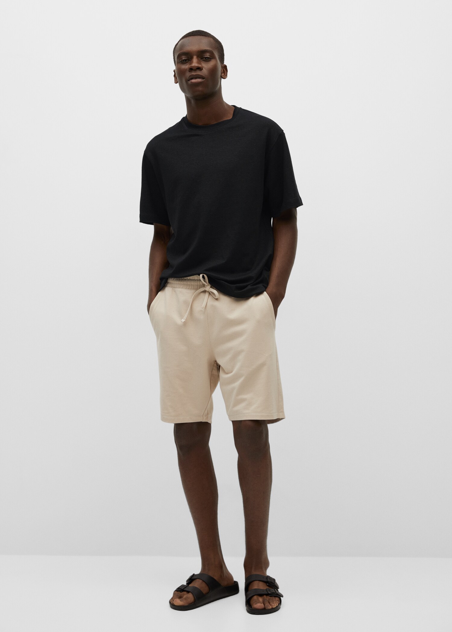 Camiseta lino stretch premium - Plano general