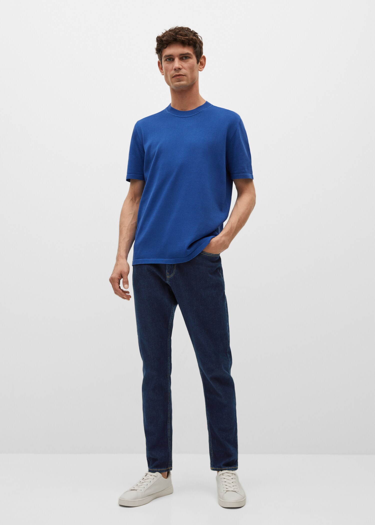 Jeans Tom tapered fit lyocell - Plano general