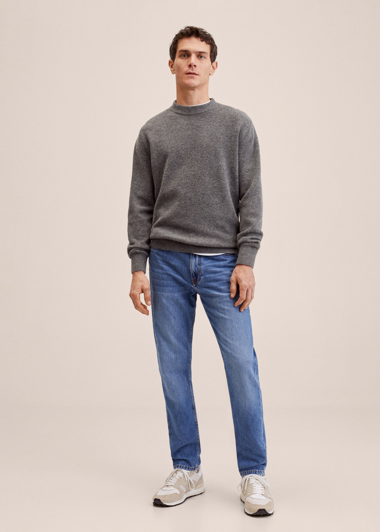 Jeans Bob straight-fit lavado medio - Plano general