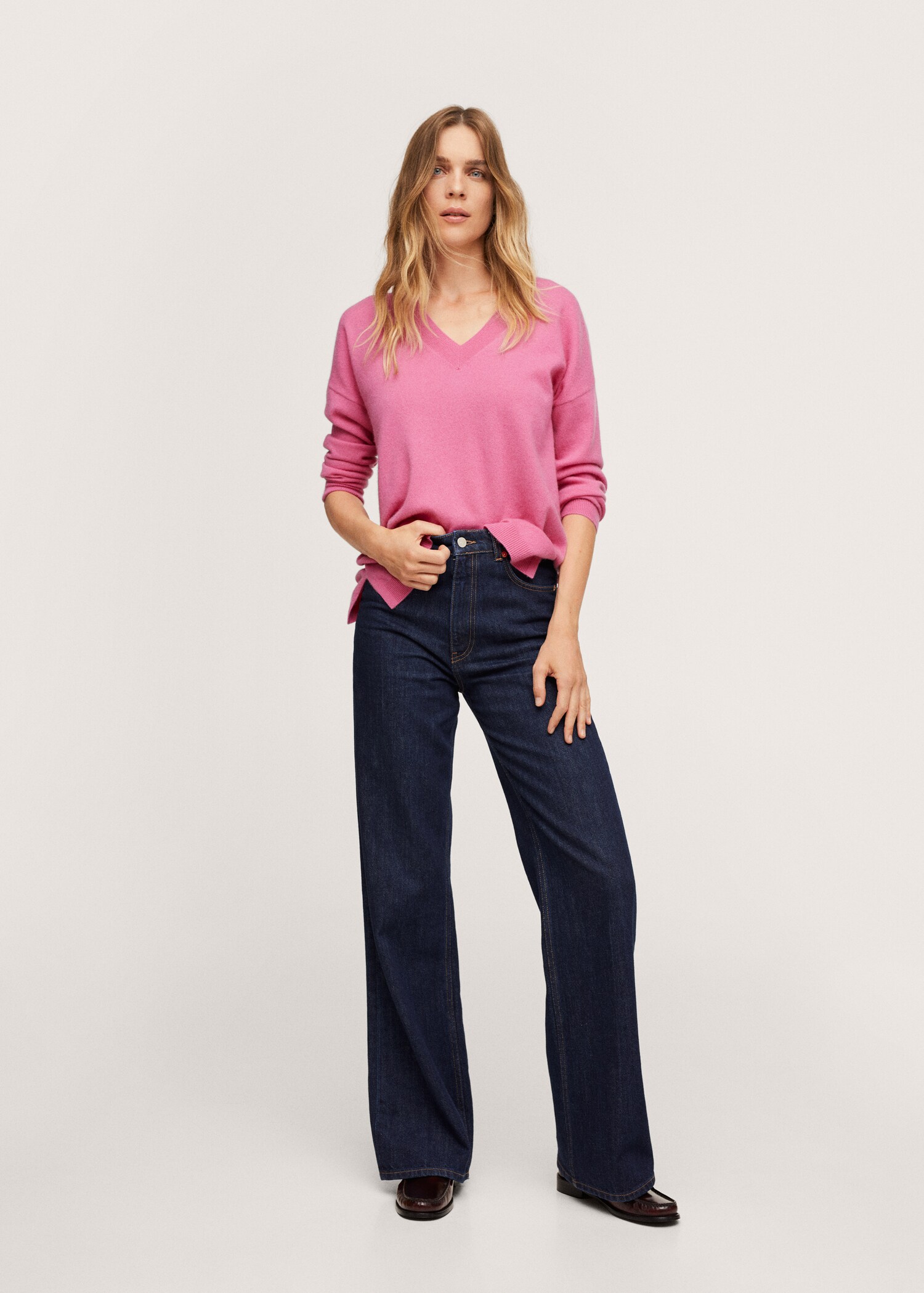 Camisola 100% caxemira - Plano geral