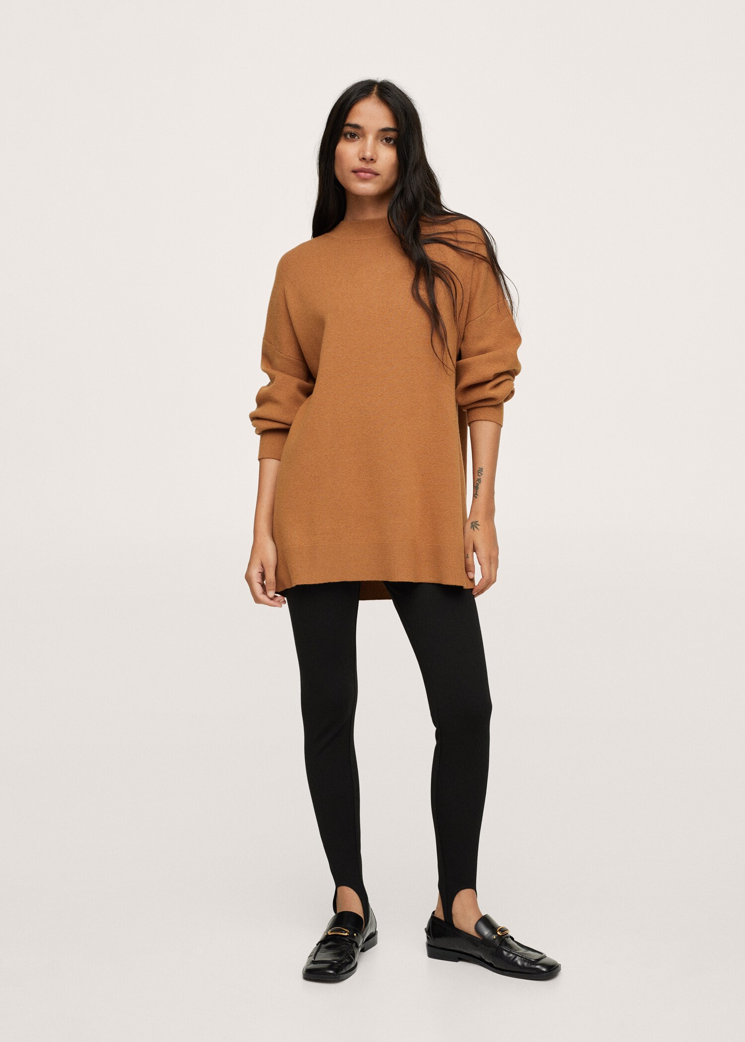 Úpletový svetr oversize - Celkový náhled