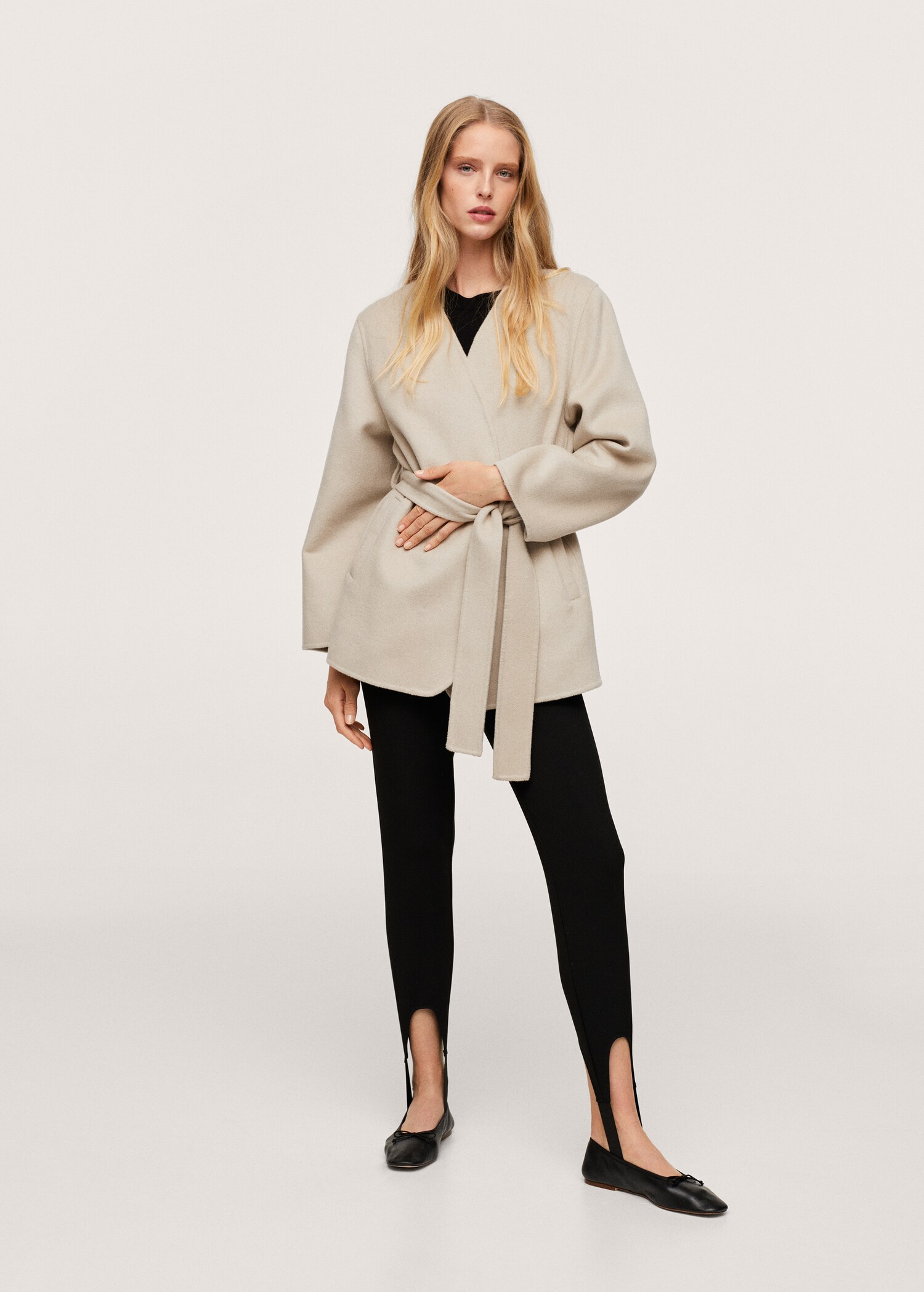 Veste faite main ceinture - Plan général