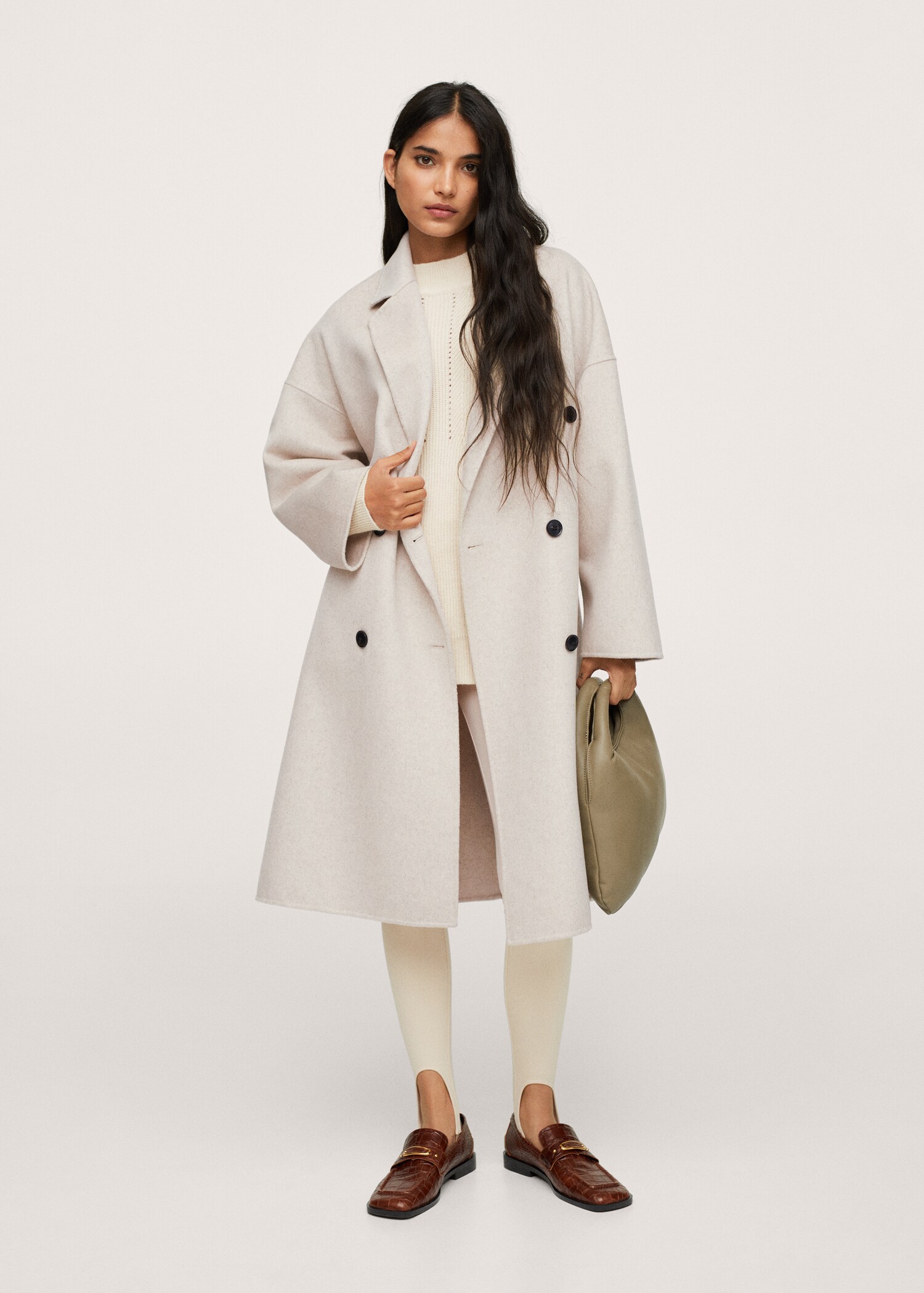 Handmade wool coat - General plane