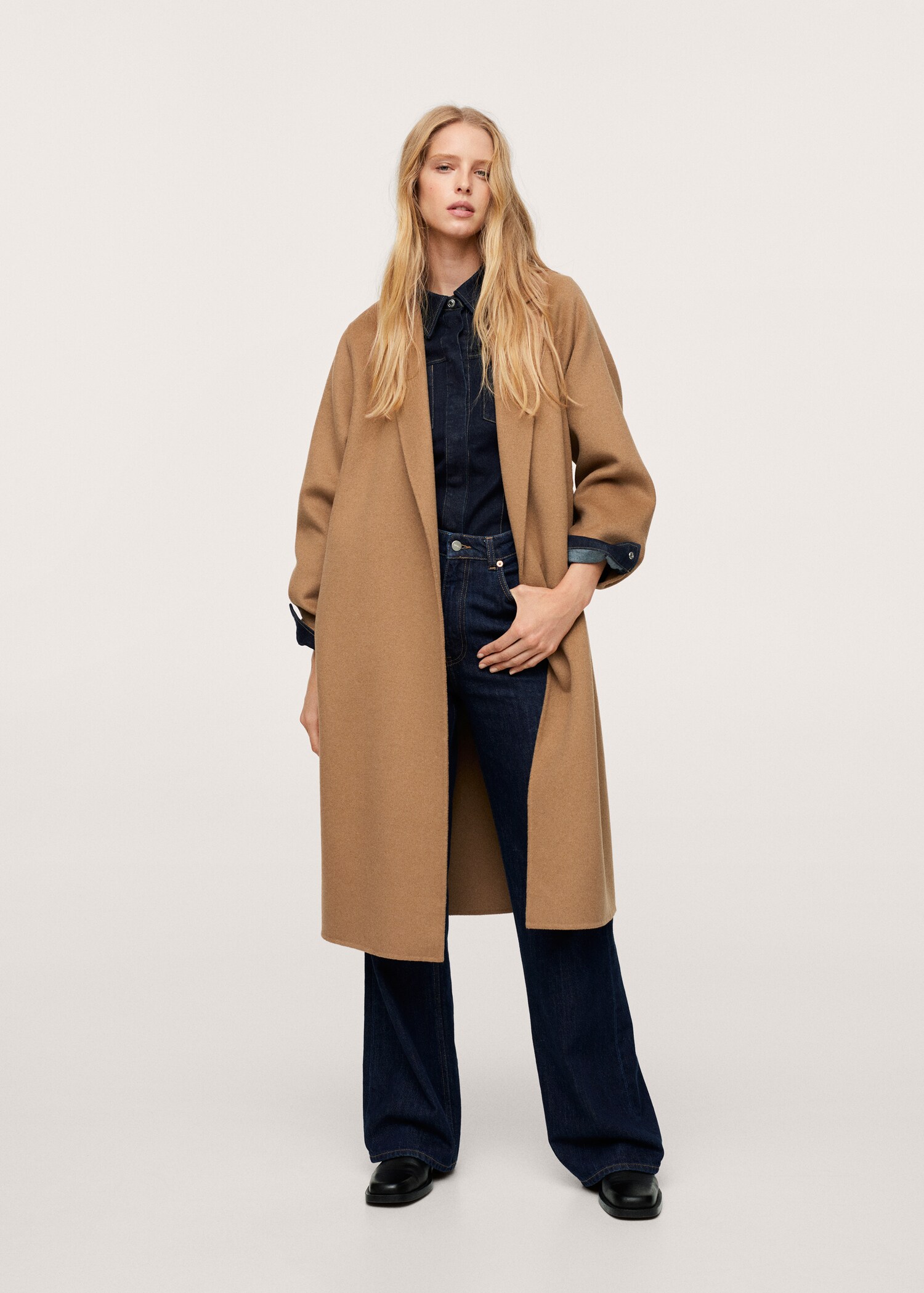 Belt handmade coat - General plane