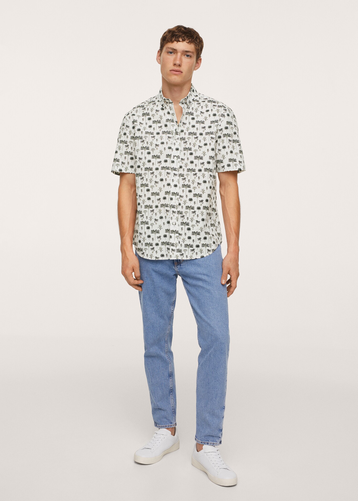 Palm print shirt - General plane