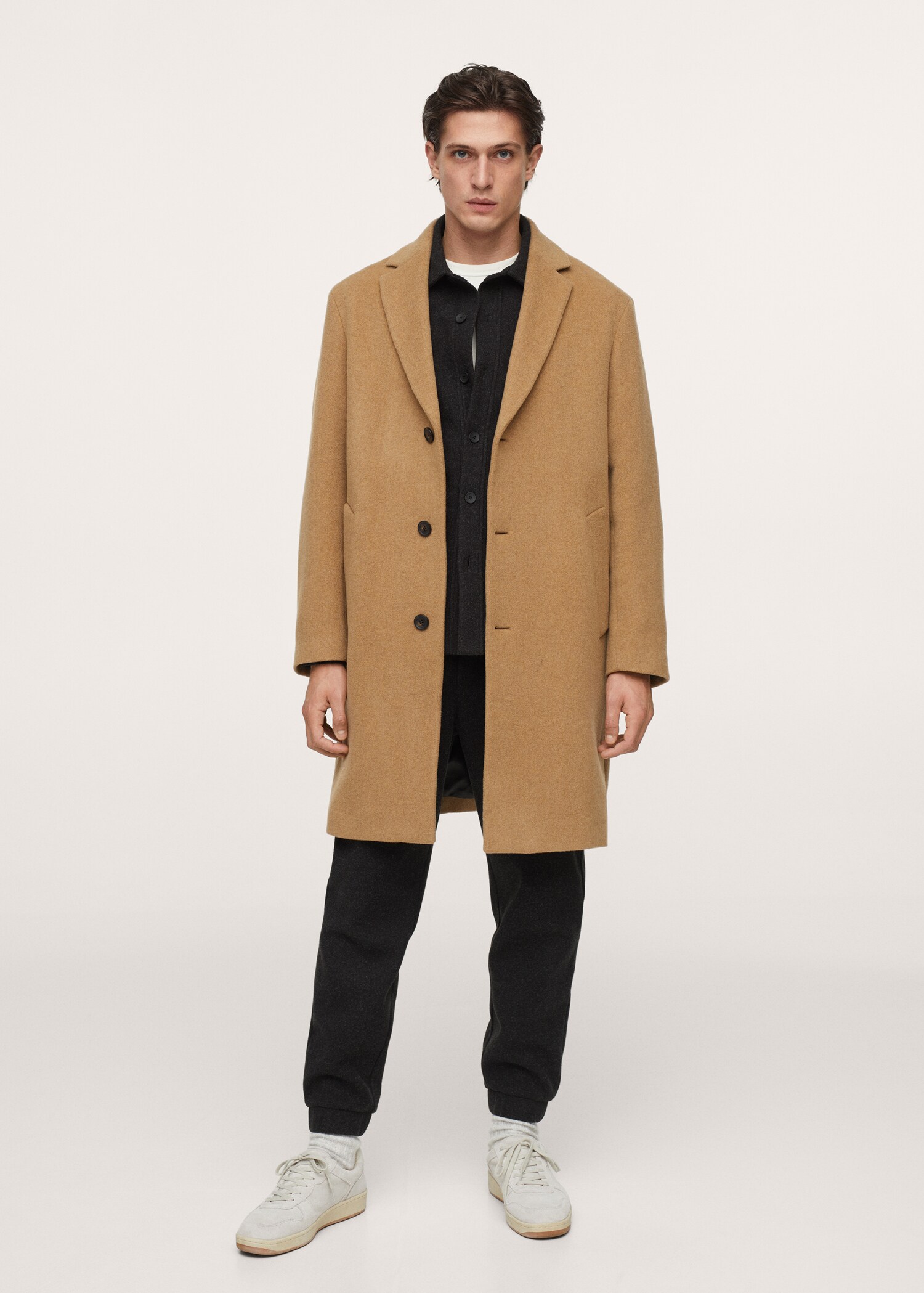 Abric oversize llana reciclada - Pla general
