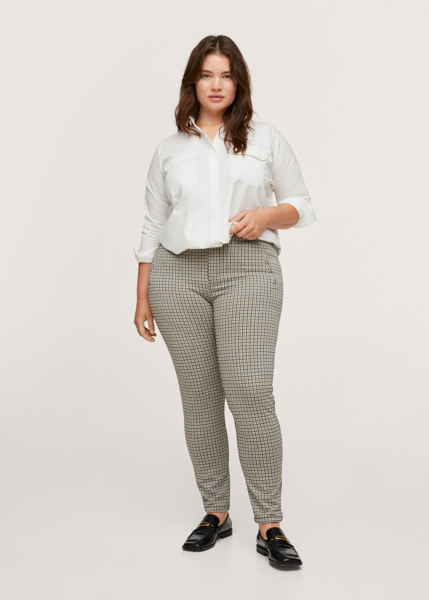 Legging met print - Overzichtstekening