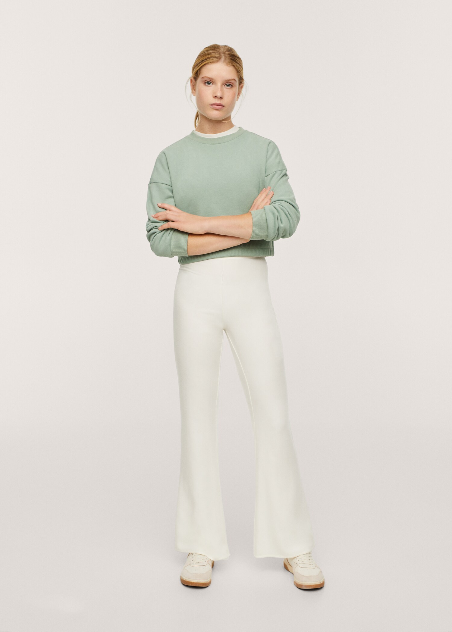 Oversize  crop sweatshirt - General plane