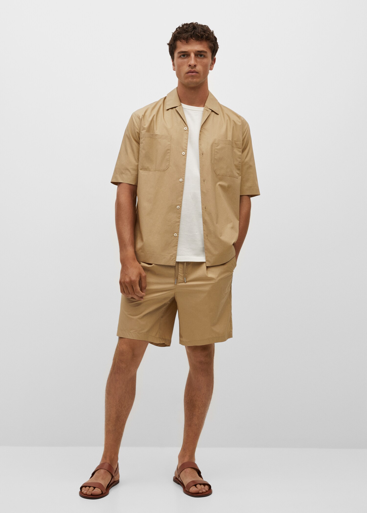 Bermudas jogger algodón - Plano general
