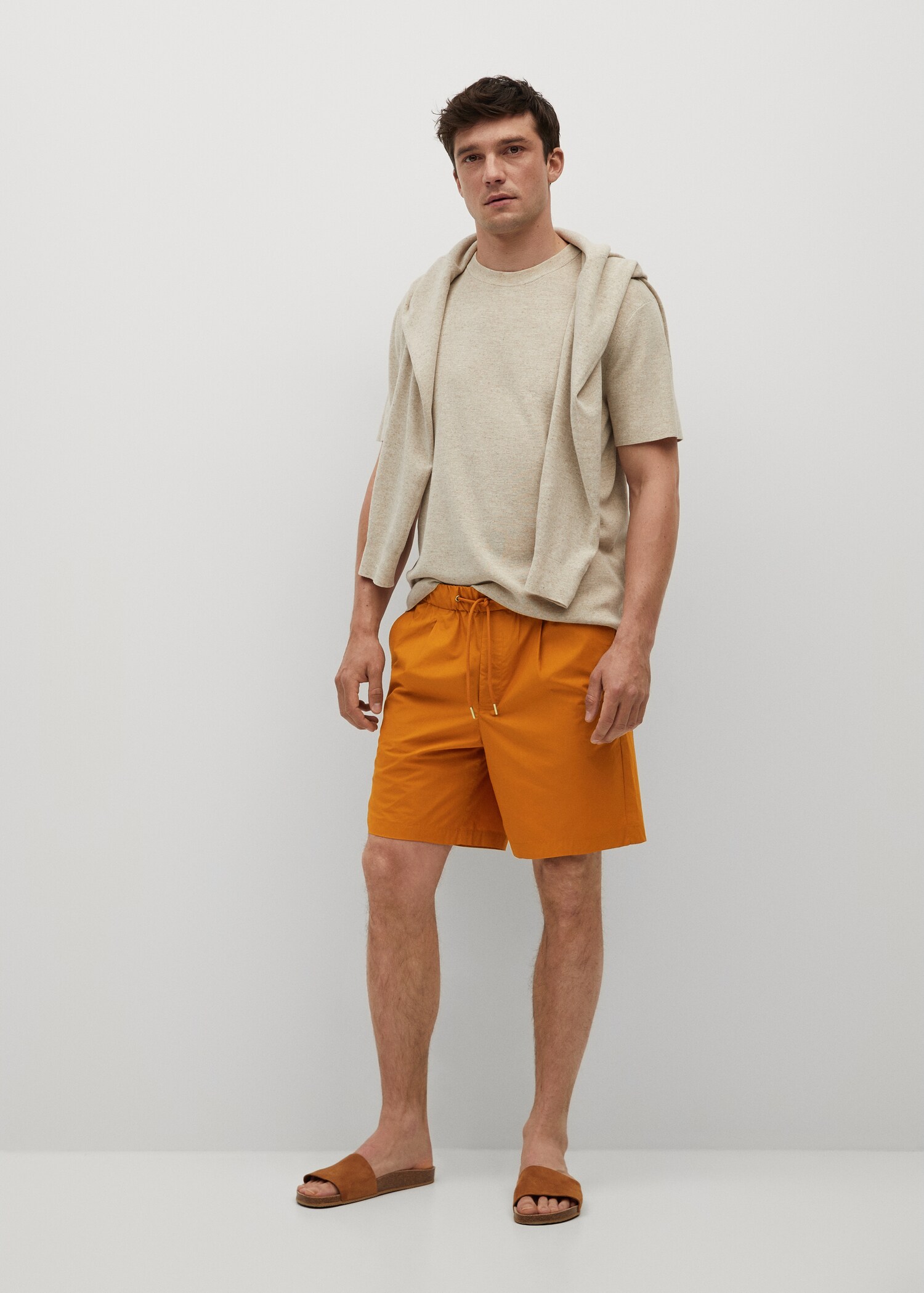 Bermudas jogger algodón - Plano general