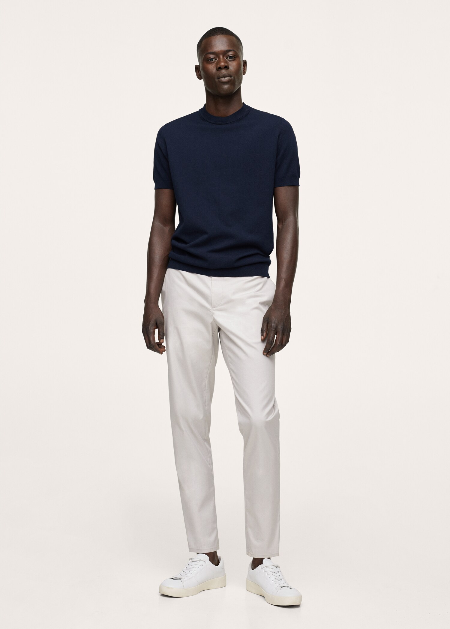 Kalhoty chino slim fit crop - Celkový náhled