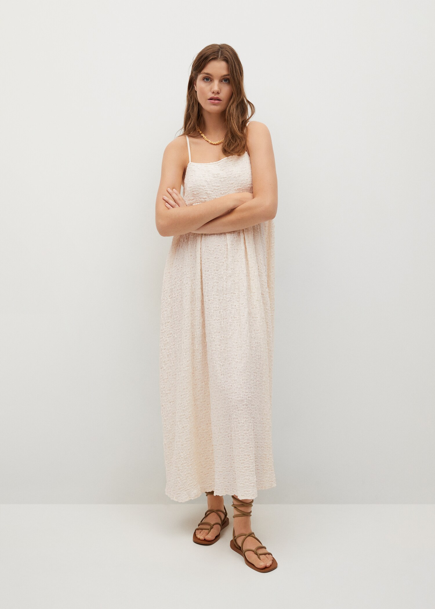 Robe maille coton - Plan général