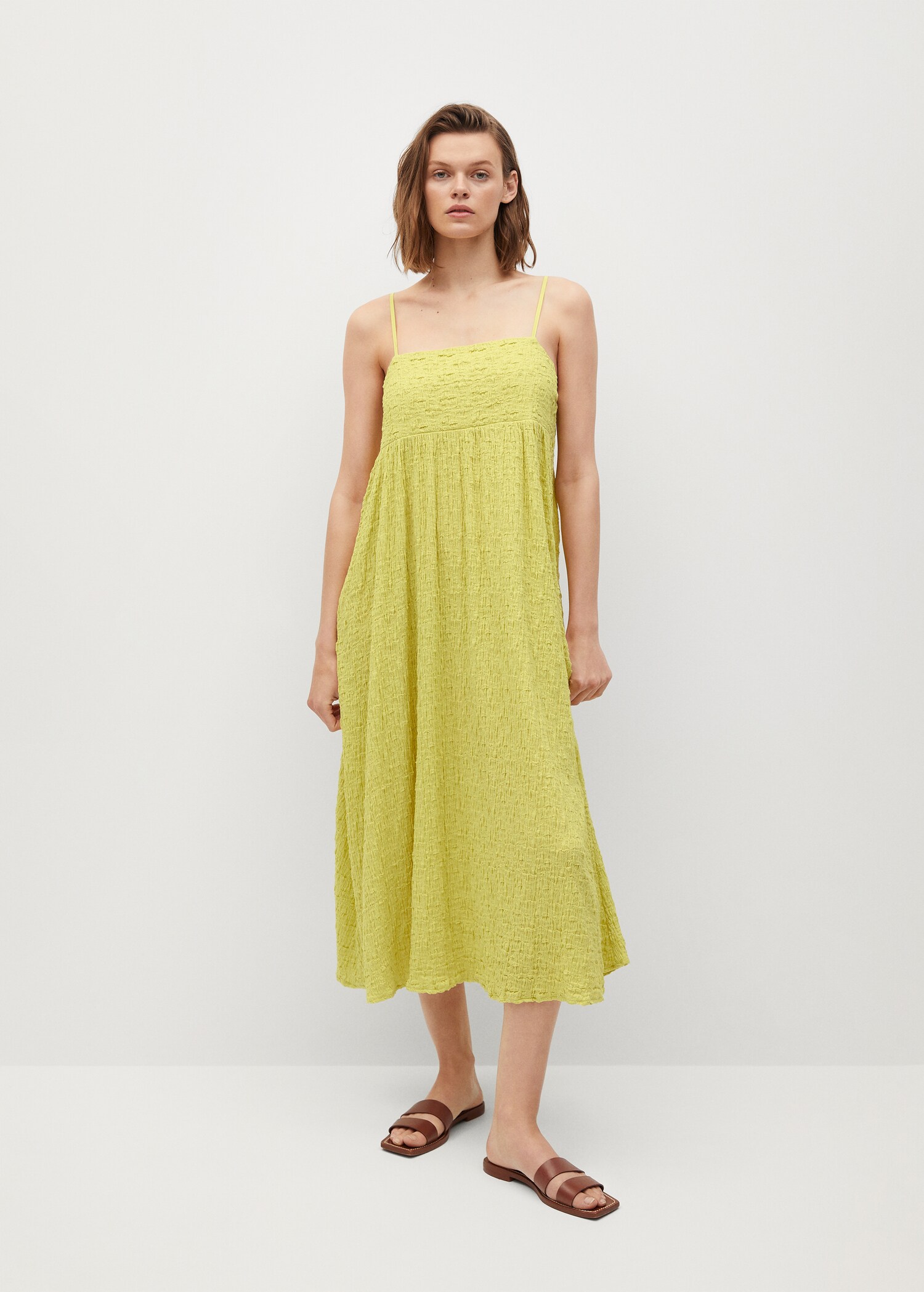 Robe maille coton - Plan général