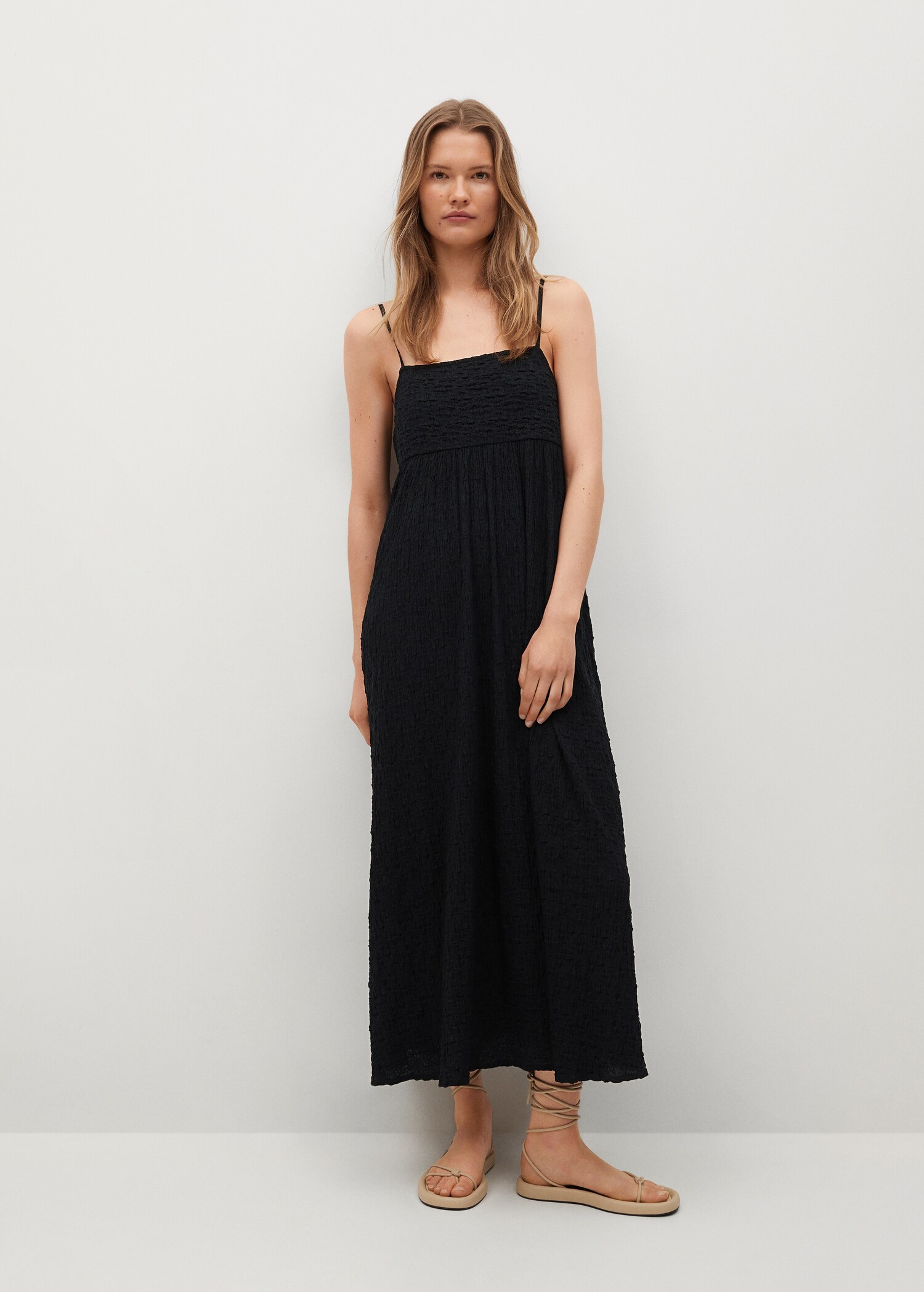 Robe maille coton - Plan général