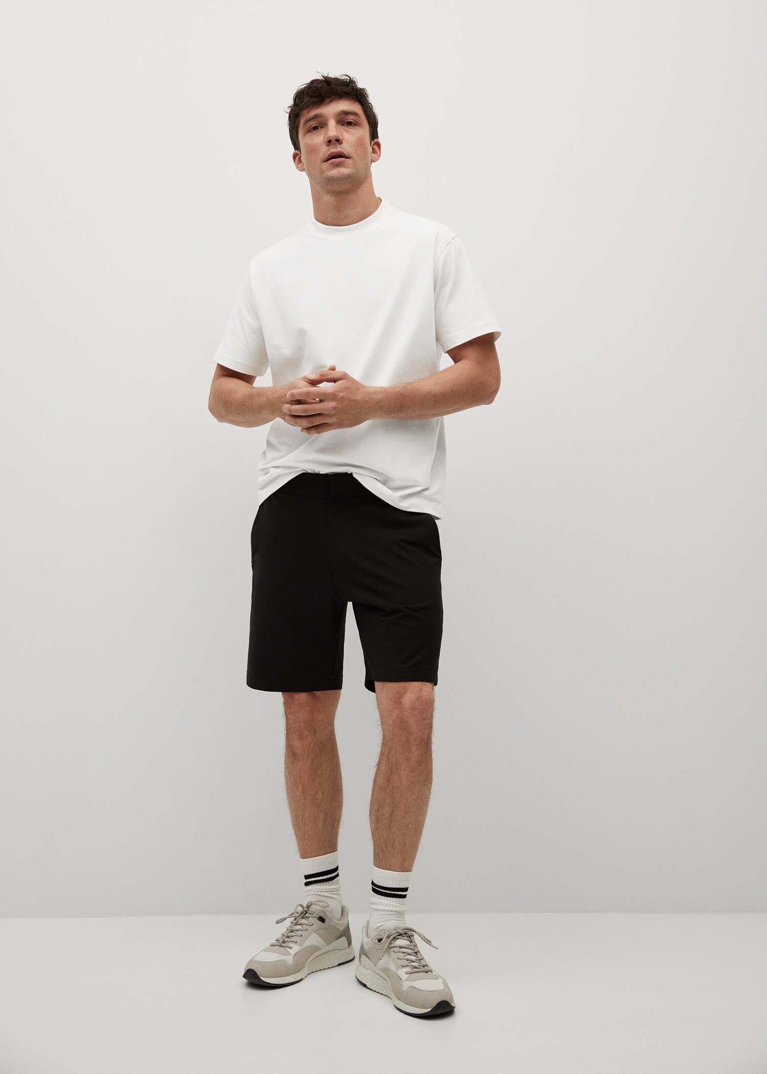 Bavlněné tričko relax fit - Celkový náhled