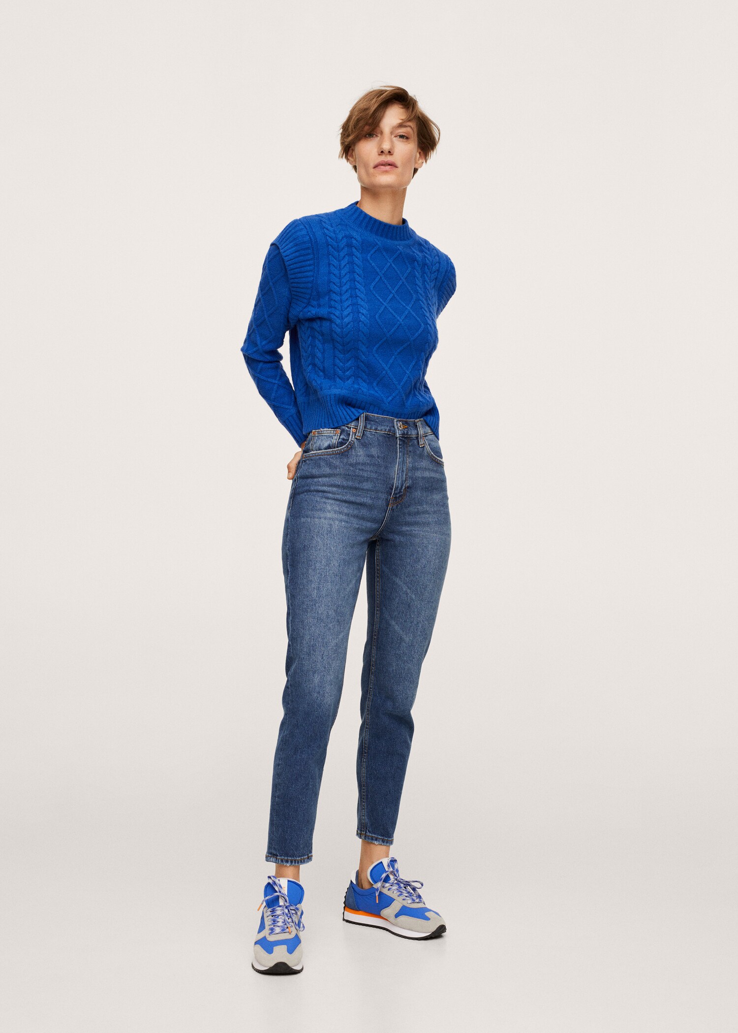 Mom Stretch-Jeans - Allgemeine Ansicht