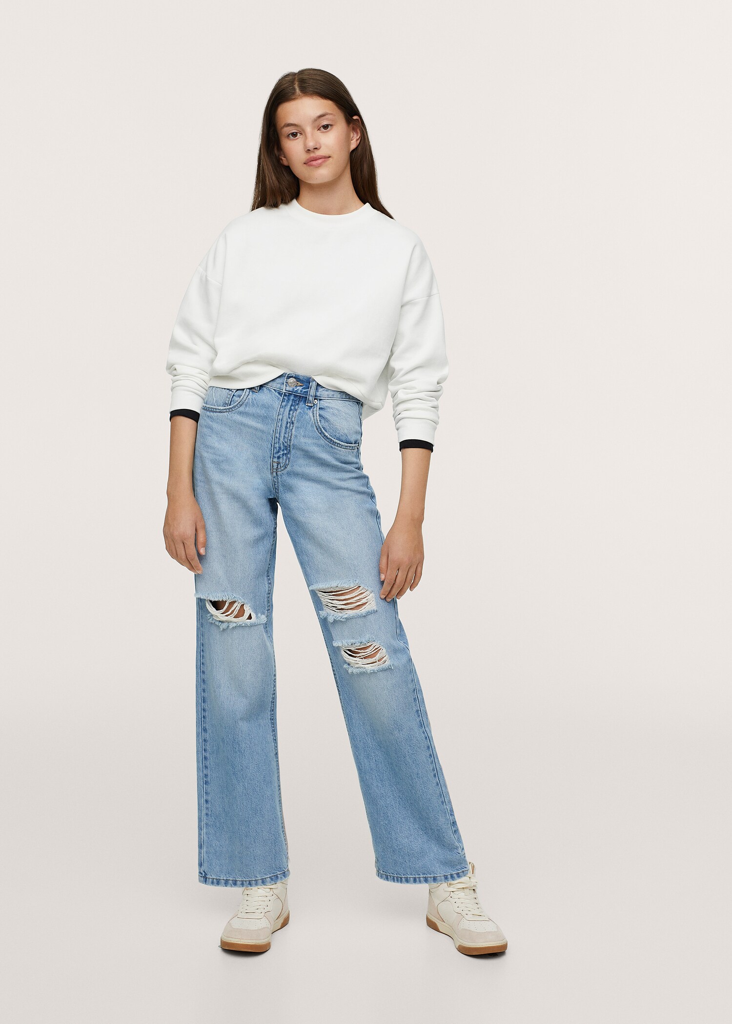 Mikina crop oversize - Celkový náhled