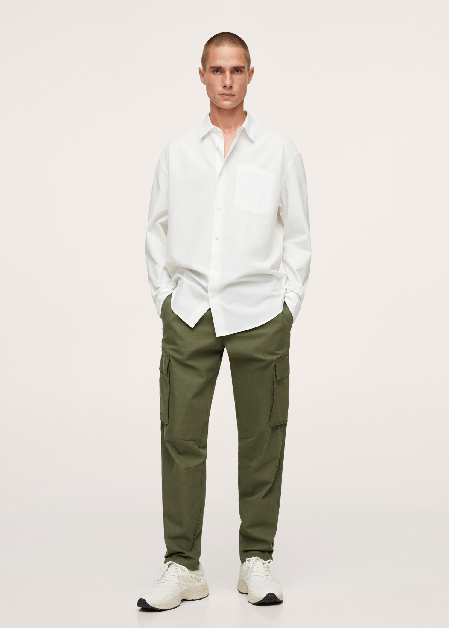 Relaxed-fit cotton shirt - General plane
