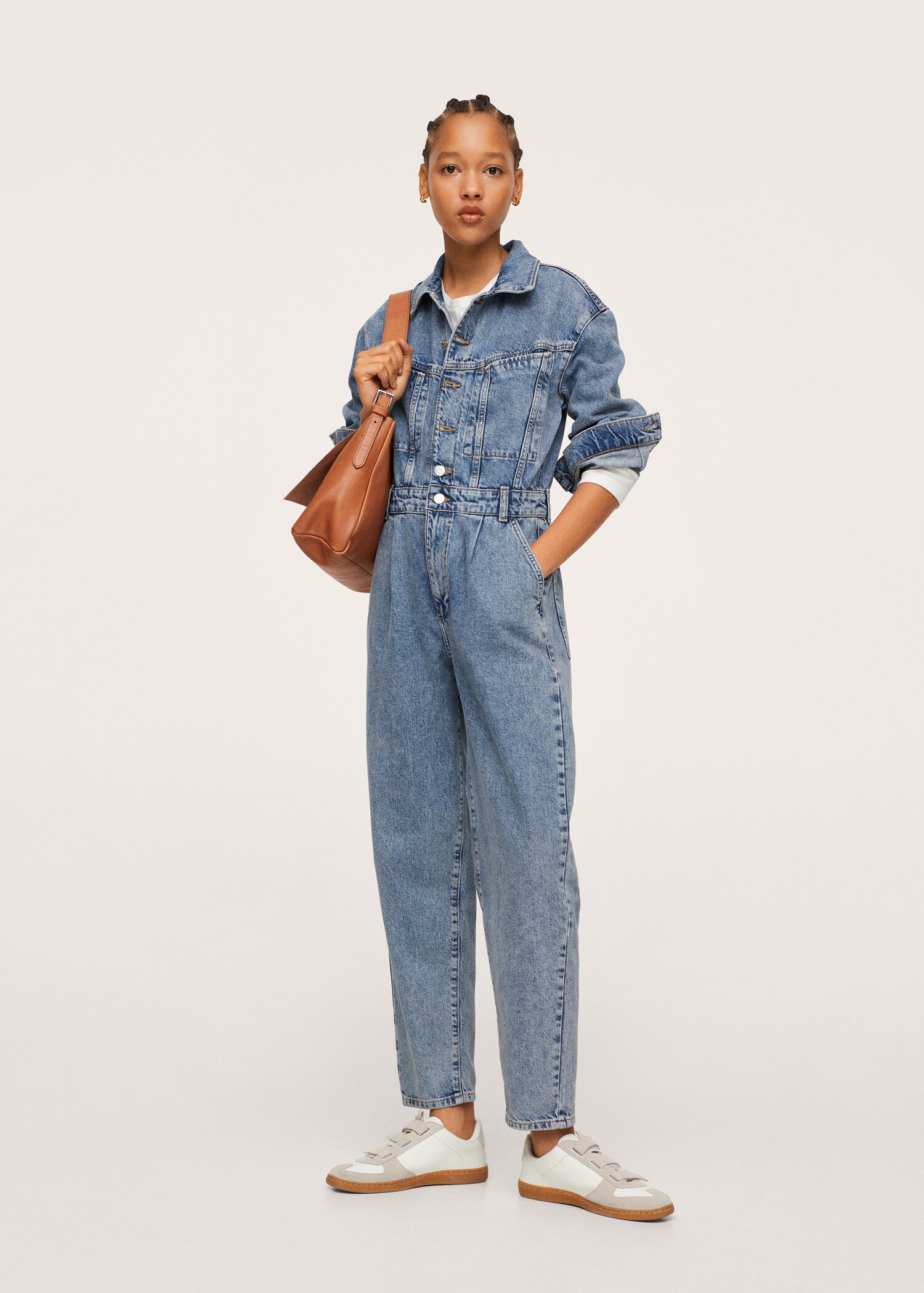 Mono largo denim - Plano general