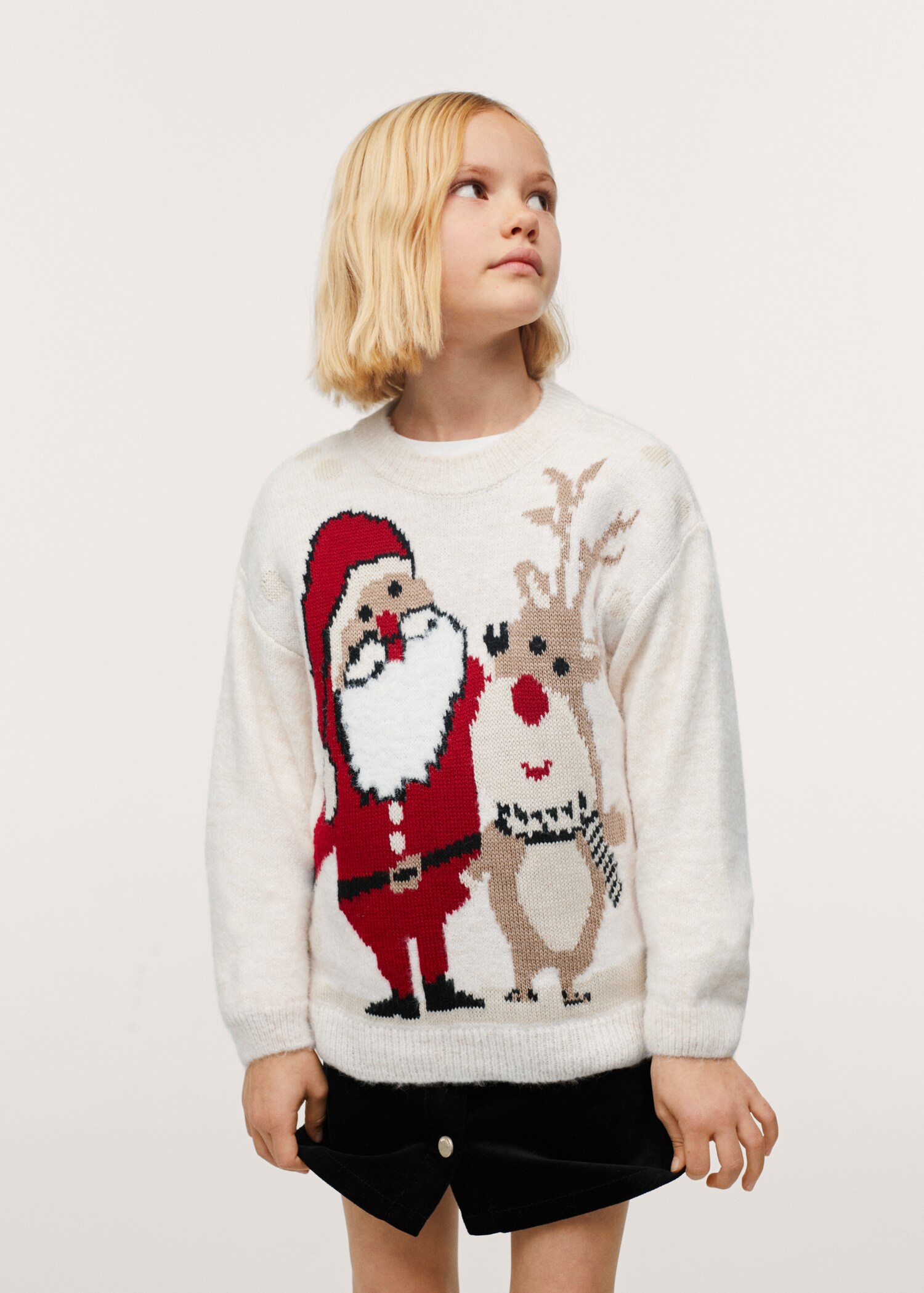 Jersey jacquard navideño - Plano general