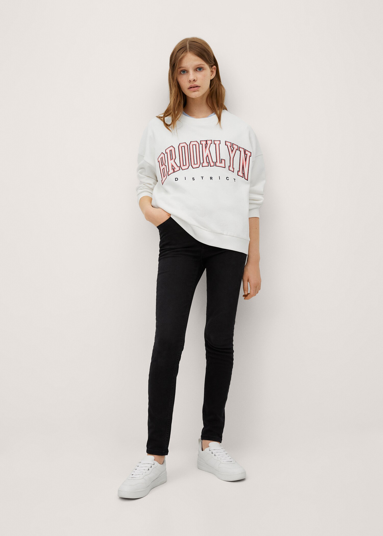 Mikina oversize s nápisem - Celkový náhled
