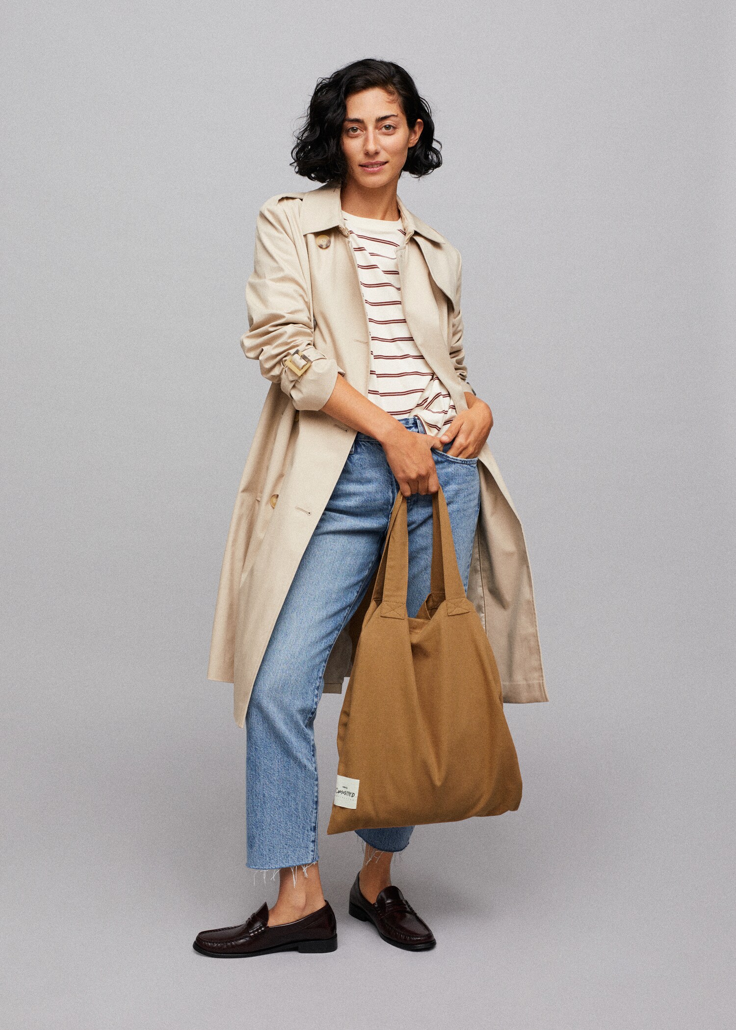 Bolso shopper algodón - Plano general