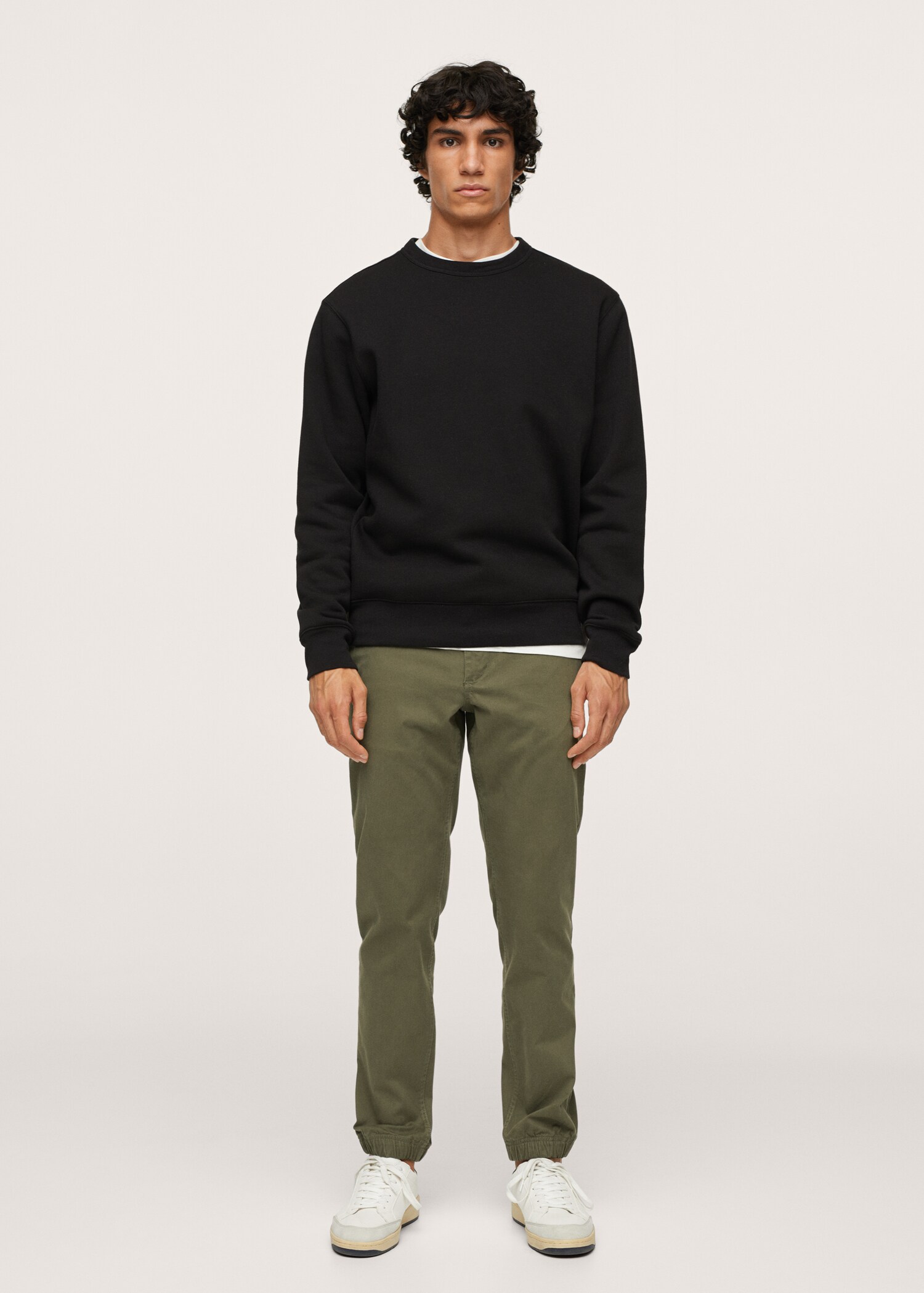Pantalón jogger algodon lyocell - Plano general