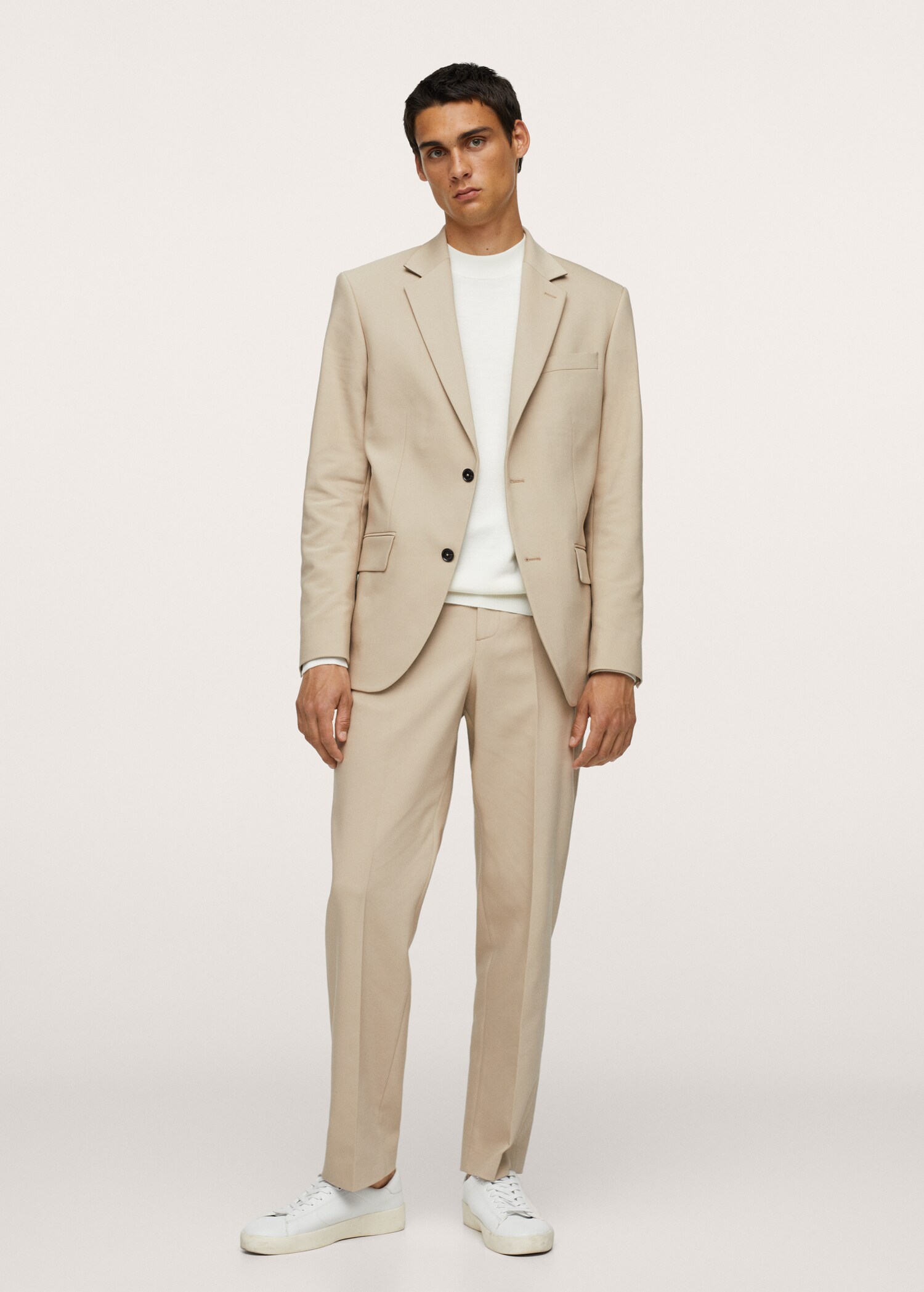 Slim-fit suit jacket - General plane