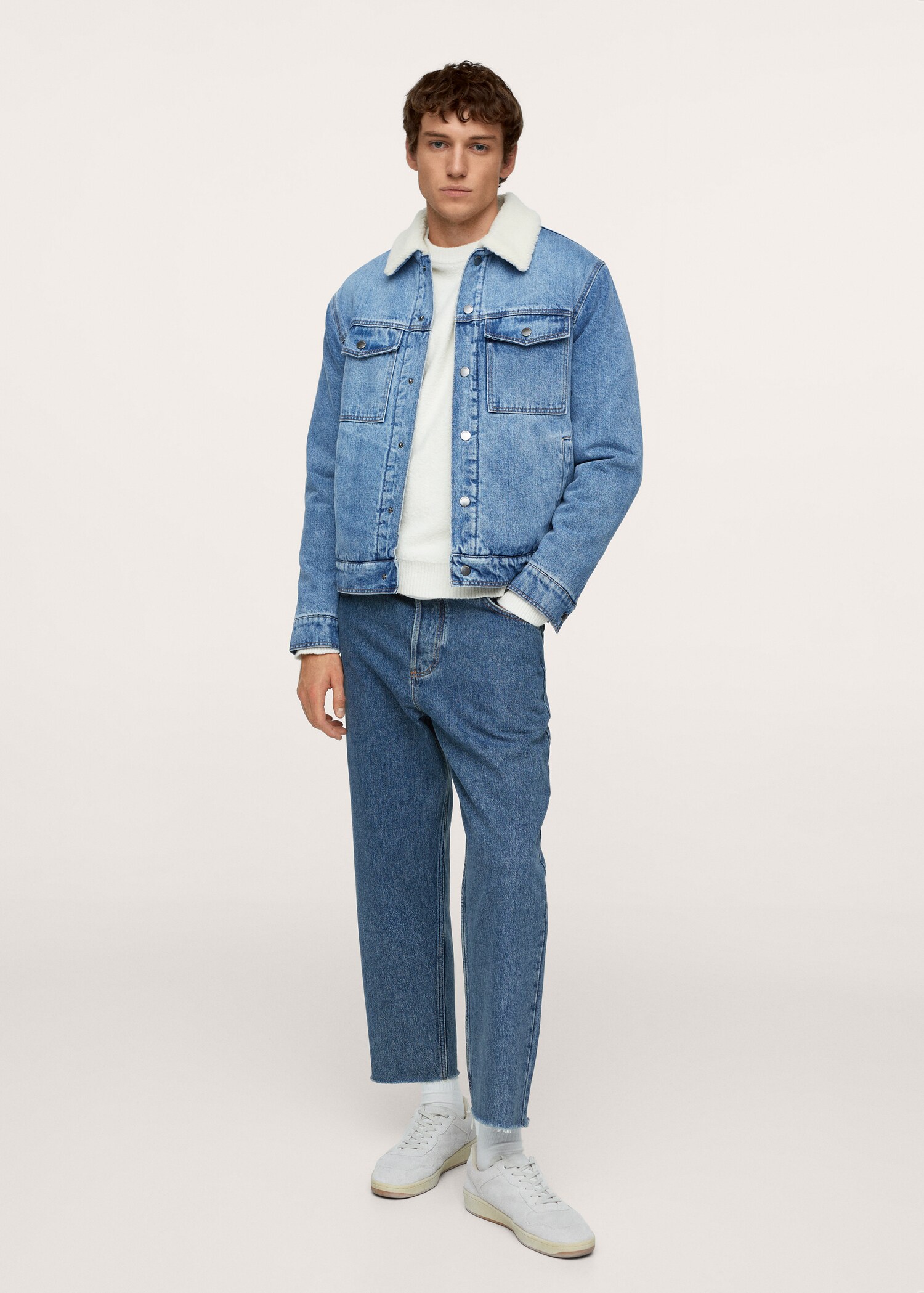 Džíny tapered loose fit cropped  - Celkový náhled